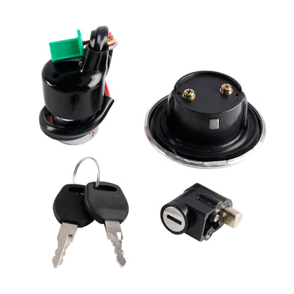 Suzuki GN125 1982-2001 Ignition Switch Lock & Fuel Gas Cap Key Set