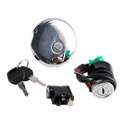 Suzuki GN125 1982-2001 Ignition Switch Lock & Fuel Gas Cap Key Set