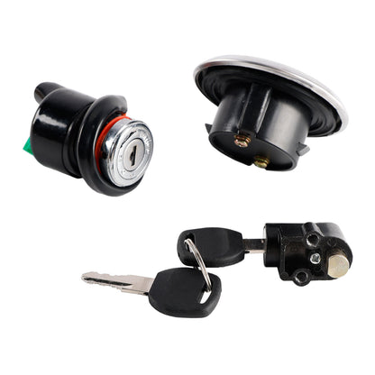 Suzuki GN125 1982-2001 Ignition Switch Lock & Fuel Gas Cap Key Set