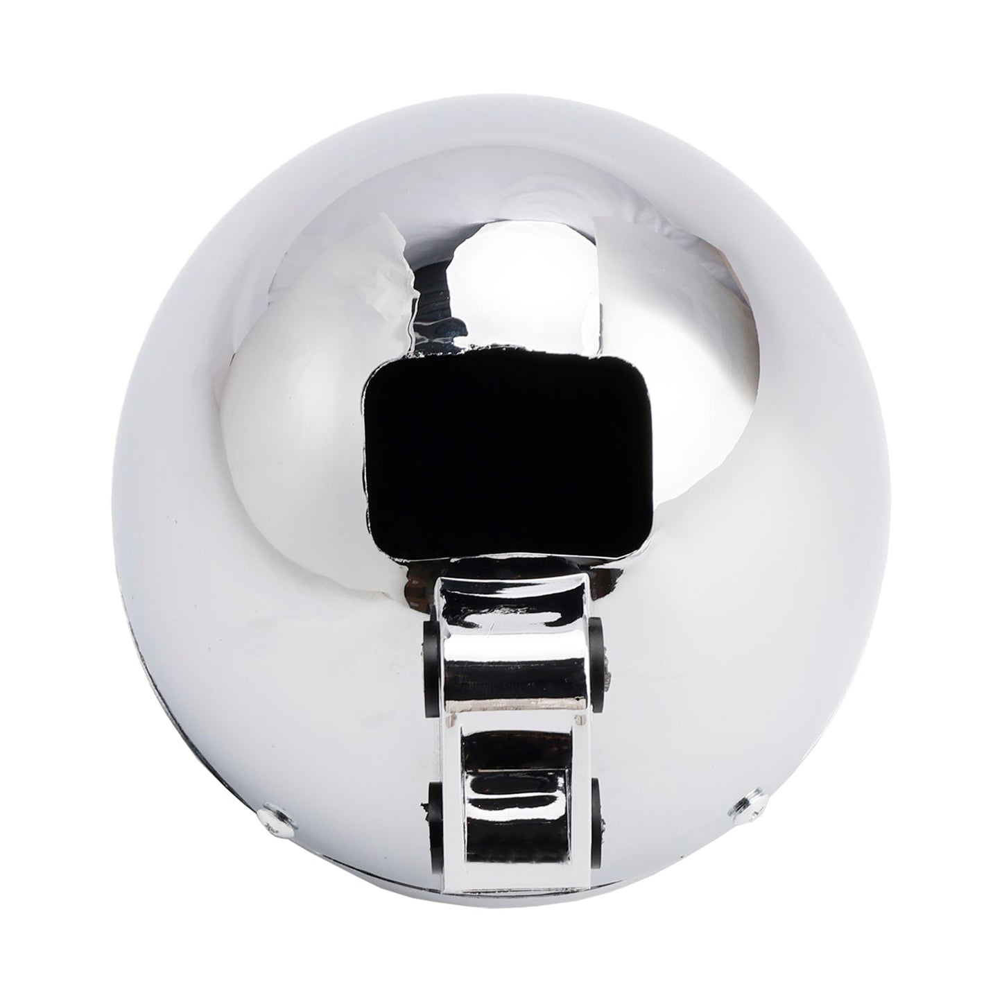 Racer Bobber Chrome Black Multifunctional Beam Headlight Fog Lamp Custom