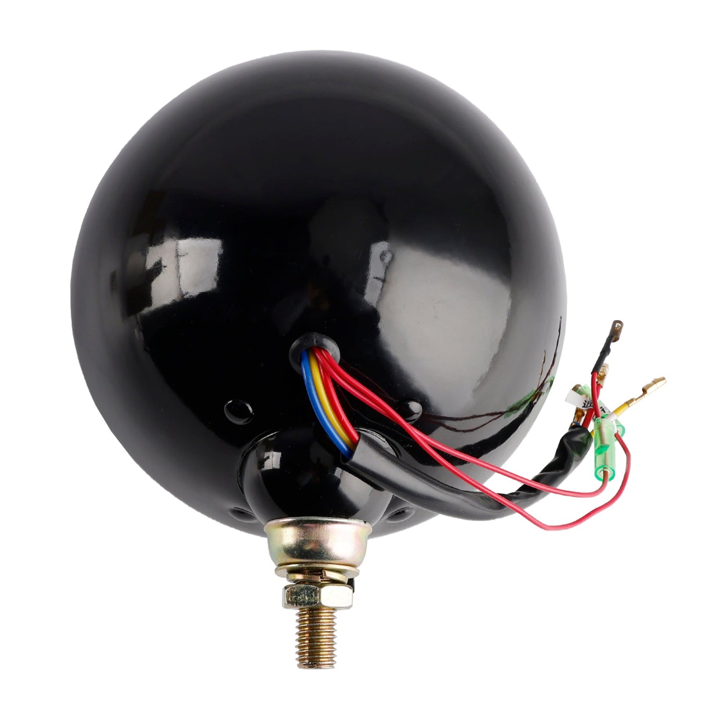 Racer Bobber Chopper 9-Bulbs Beam Headlight Fog Lamp Custom DC 12V