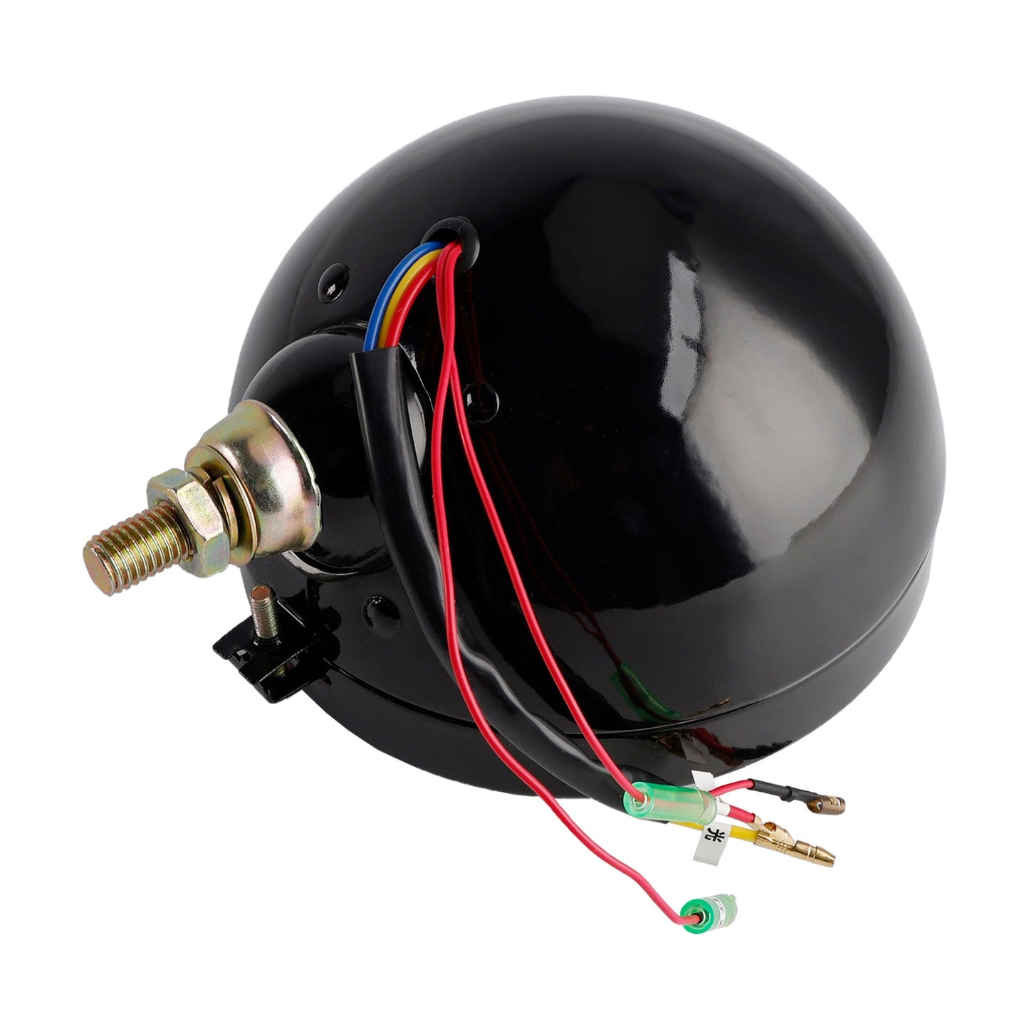 Racer Bobber Chopper 9-Bulbs Beam Headlight Fog Lamp Custom DC 12V