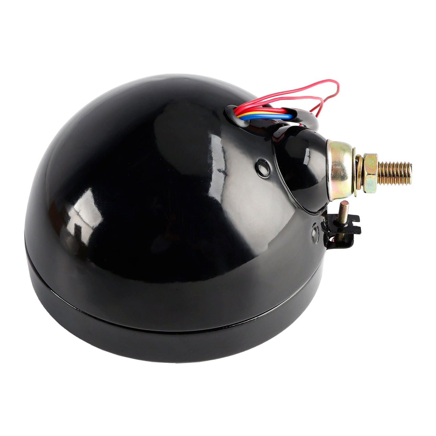 Racer Bobber Chopper 9-Bulbs Beam Headlight Fog Lamp Custom DC 12V