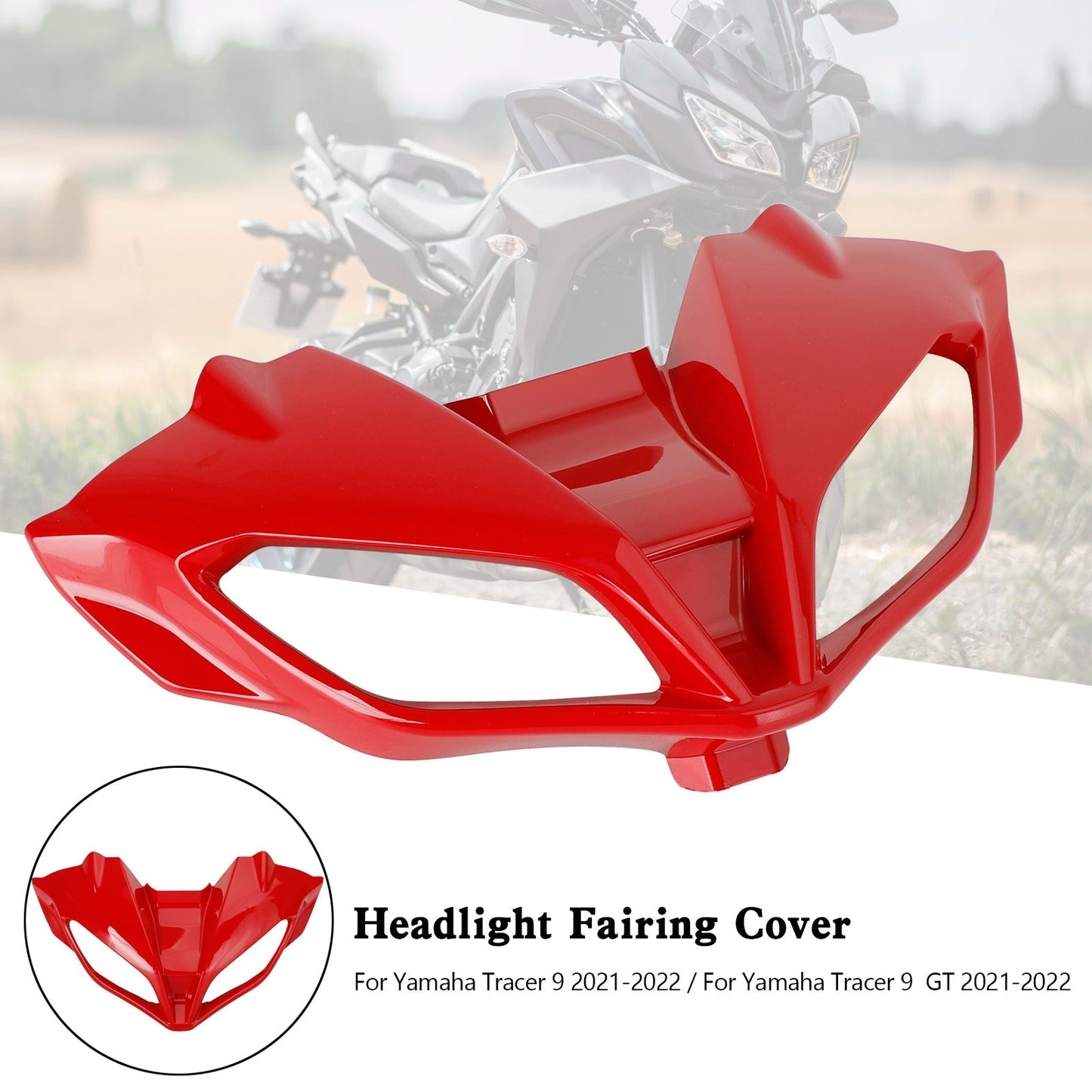 Headlight Fairing Stay Beak Nose Cone For For Yamaha Tracer 9 GT 2021-2022