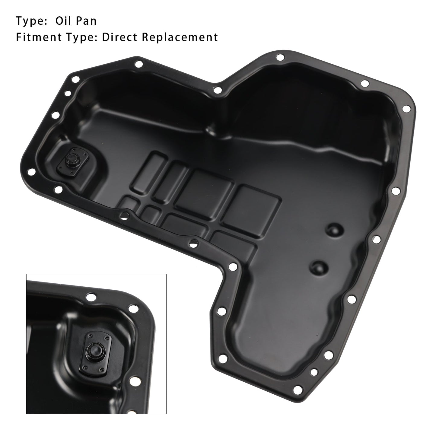 2007- 2011 Nissan Versa 1.8L CVT Sedan SL 31390-1XB01 Oil Pan