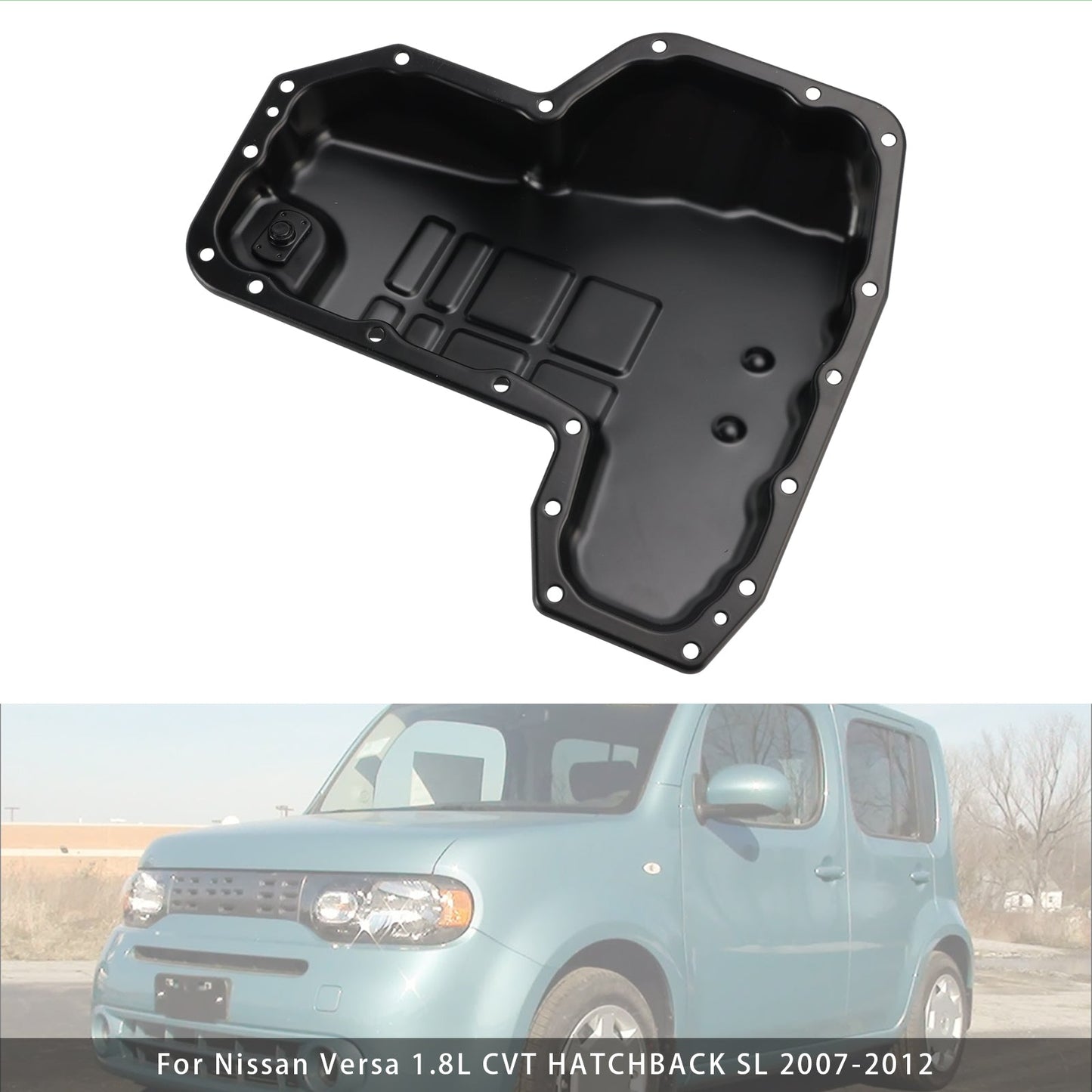 2009-2014 Nissan Cube 1.8L CVT 2WD SL 31390-1XB01 Oil Pan