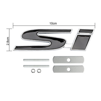 Honda Si Front Grille Emblem Decal Badge