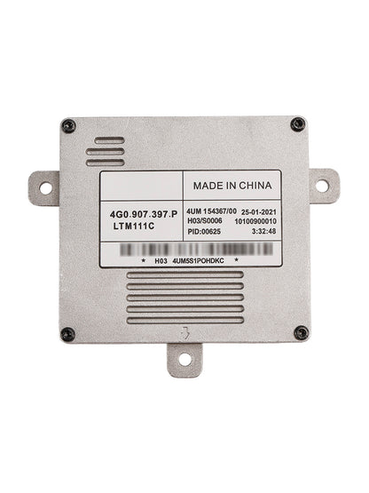 Audi LED Headlight Driver Ballast Module Control Unit 4G0.907.397.P
