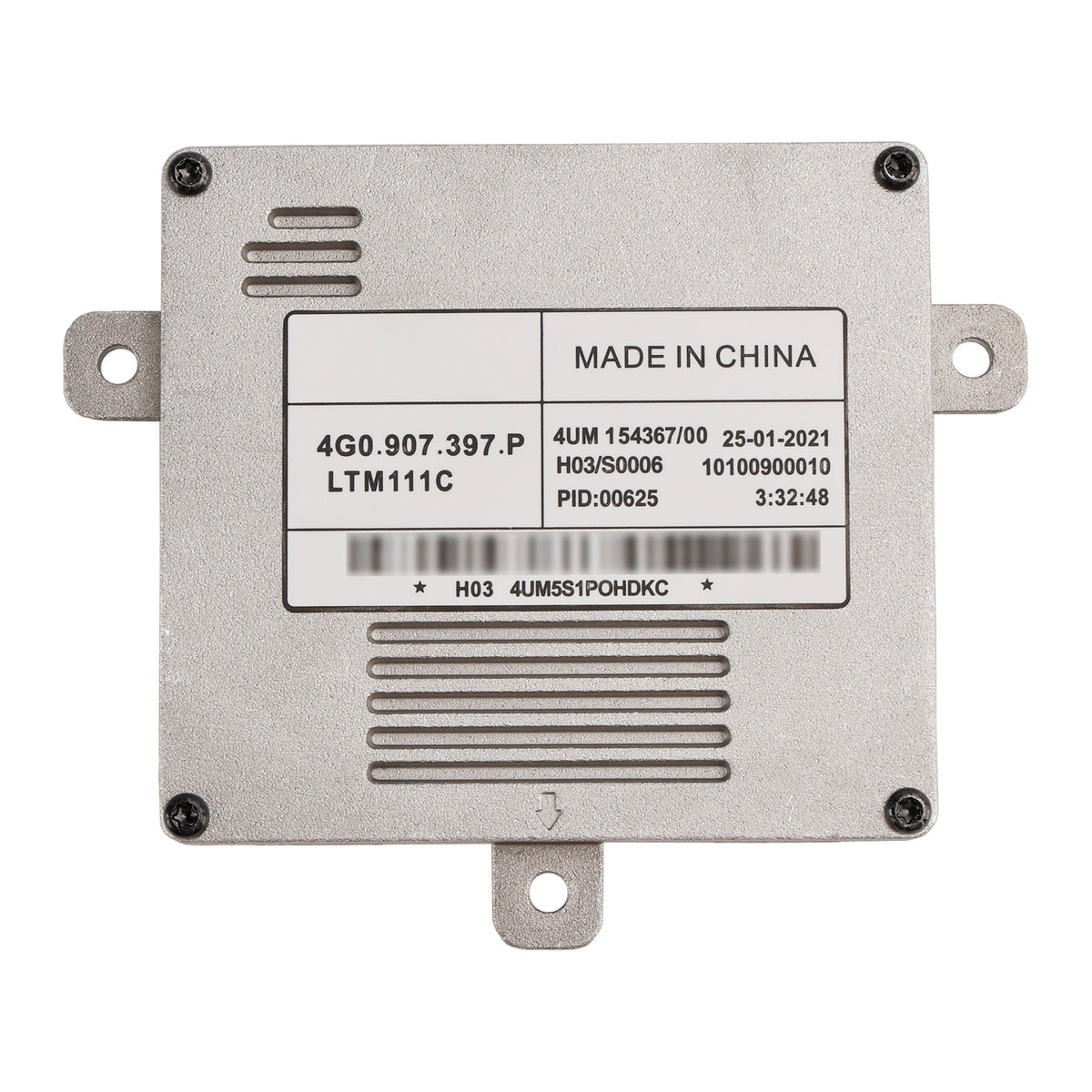 Audi LED Headlight Driver Ballast Module Control Unit 4G0.907.397.P