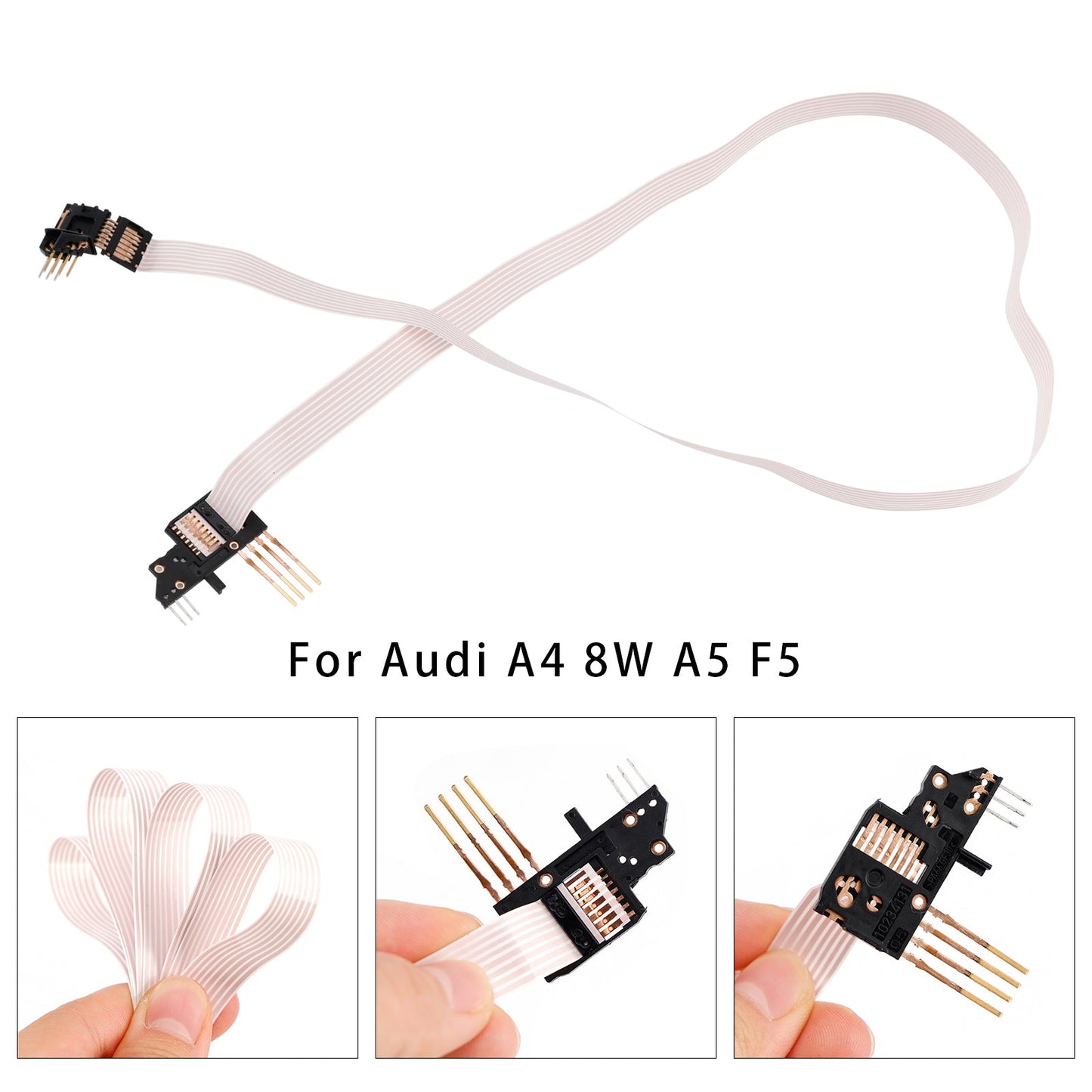 Cable plano FFC para airbag, resorte de reloj, 4M0907129, 4N0907129, para Audi A4 8W, A5, F5