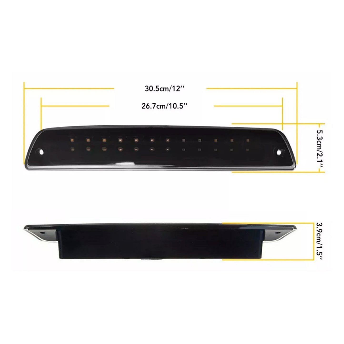 Dodge Ram 1500 2500 3500 1994-2001 LED 3rd Third Brake Light Tail Cargo Lamp 55077263AB 55077263AA