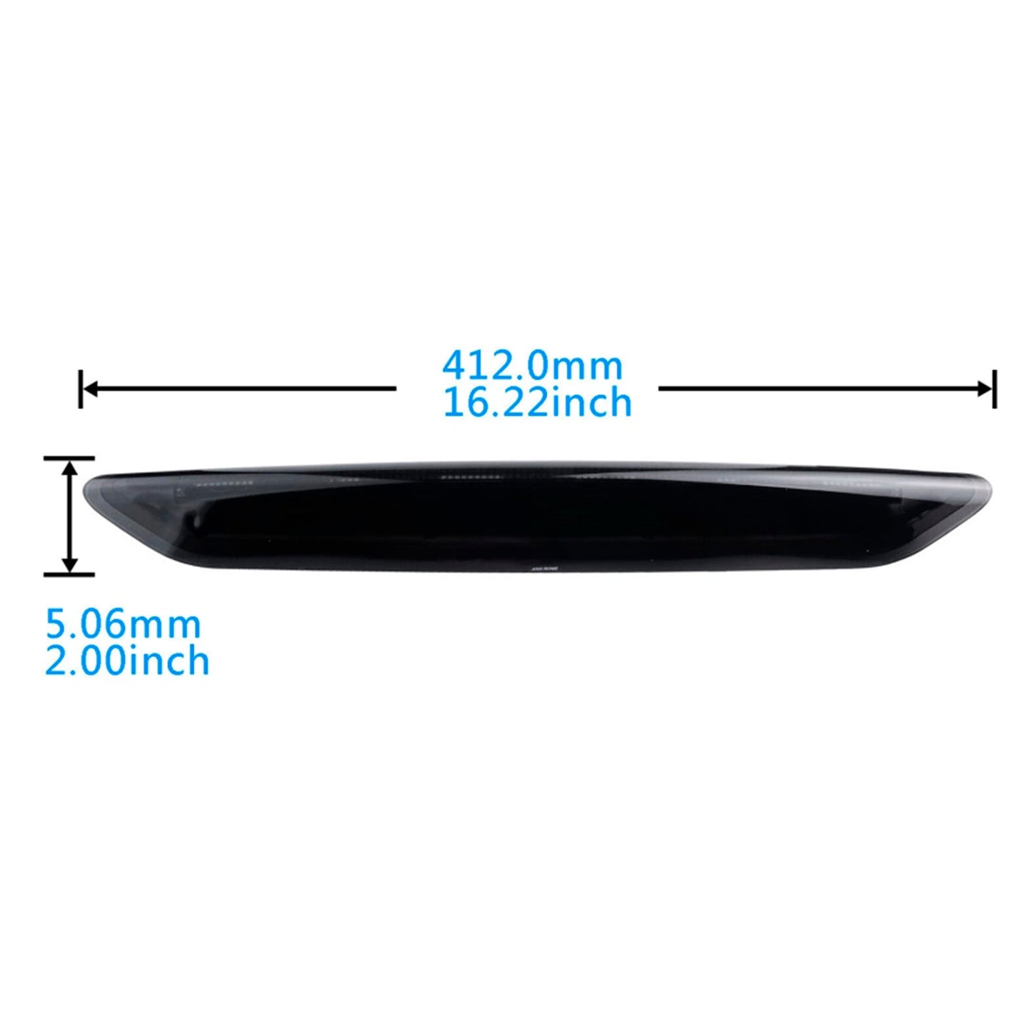 2002-2009 VW Polo MK4 9N Black Rear LED High Level Third Brake Light Stop Lamp 6Q6945097