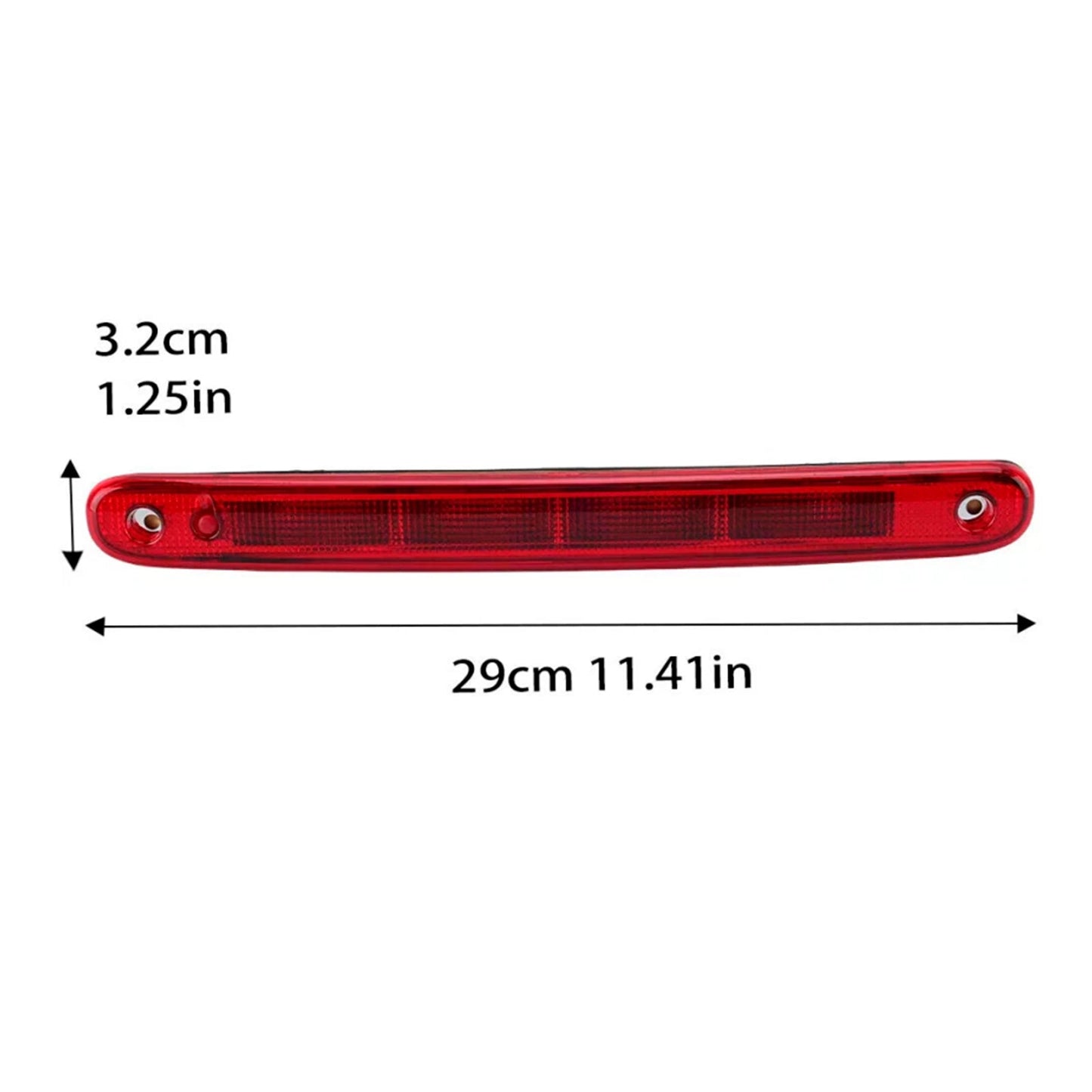 Feu stop arrière rouge à LED de haut niveau pour Citroën C1/Peugeot 107/Toyota Aygo 1606372780 (2005-2014)
