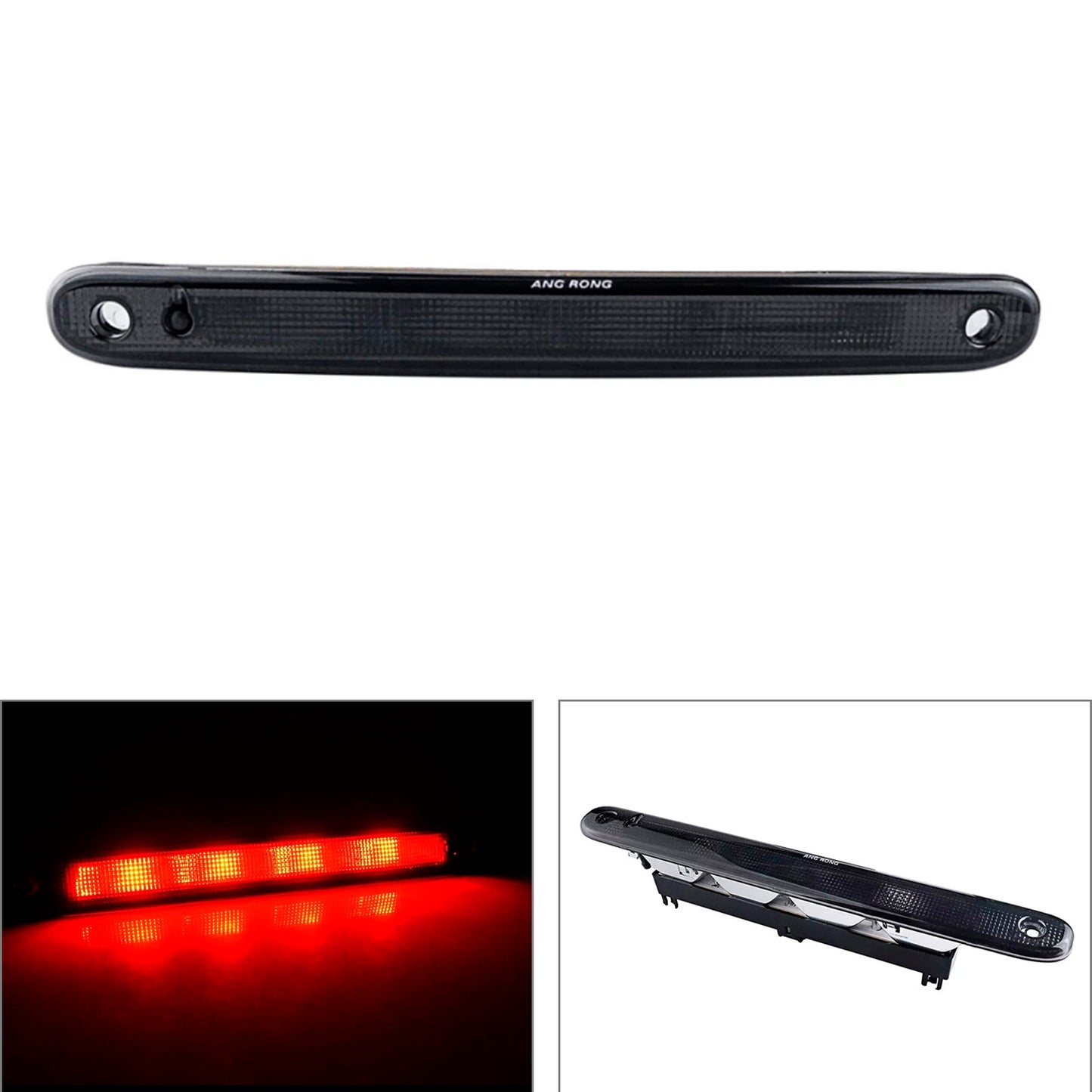 Feu stop arrière LED haut niveau noir pour Citroën C1/Peugeot 107/Toyota Aygo 1606372780 (2005-2014)