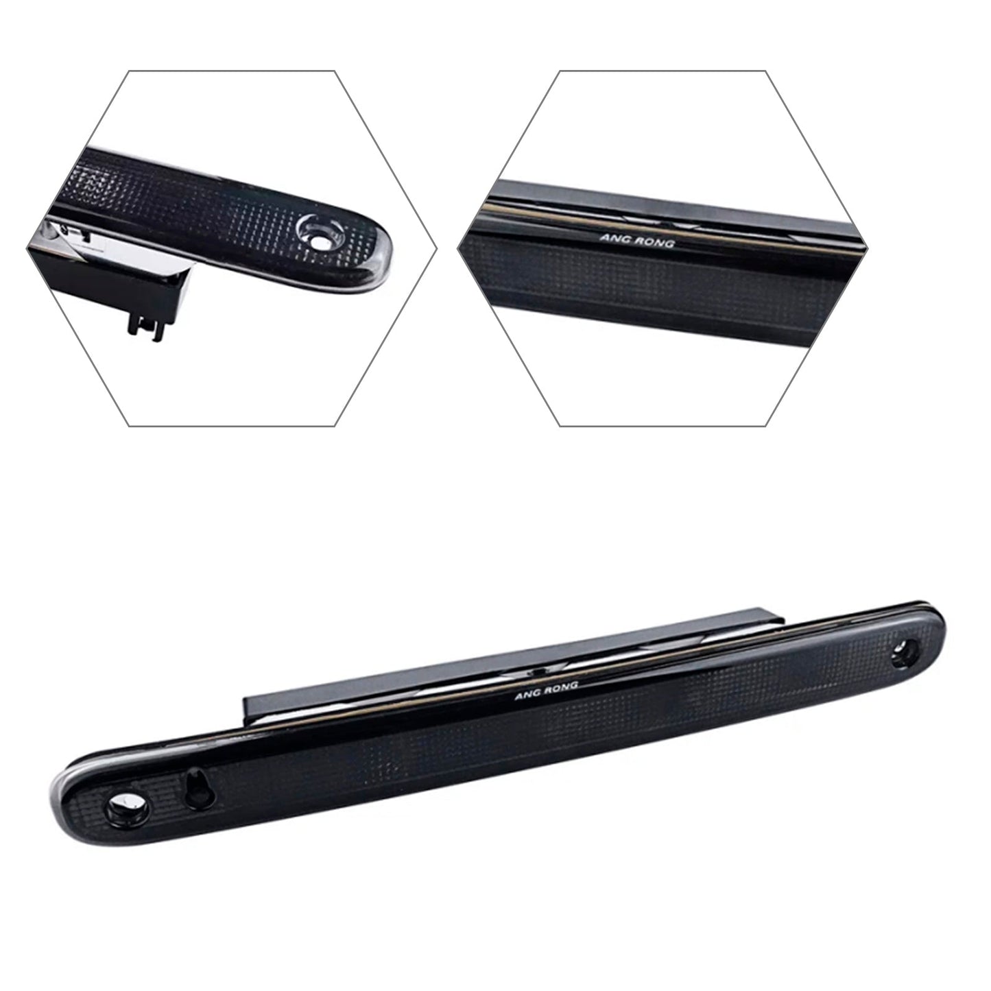 Feu stop arrière LED haut niveau noir pour Citroën C1/Peugeot 107/Toyota Aygo 1606372780 (2005-2014)