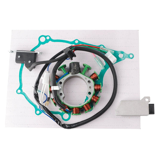 Bobine stator Yamaha XT500 3BJ XT600 2KF 2NK 3PW 1JK-85510-50 + régulateur de tension 1JK-81960-A0 + joint d'étanchéité 5Y1-15451-01