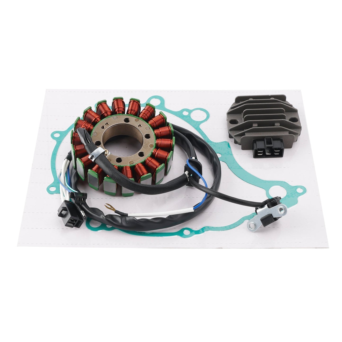 1996 Yamaha SRX 400 SRX400 Coil Stator 3SX-81410-00+ Voltage Regulator 4HM-81960-00+ Gasket Assy 4DW-15451-00