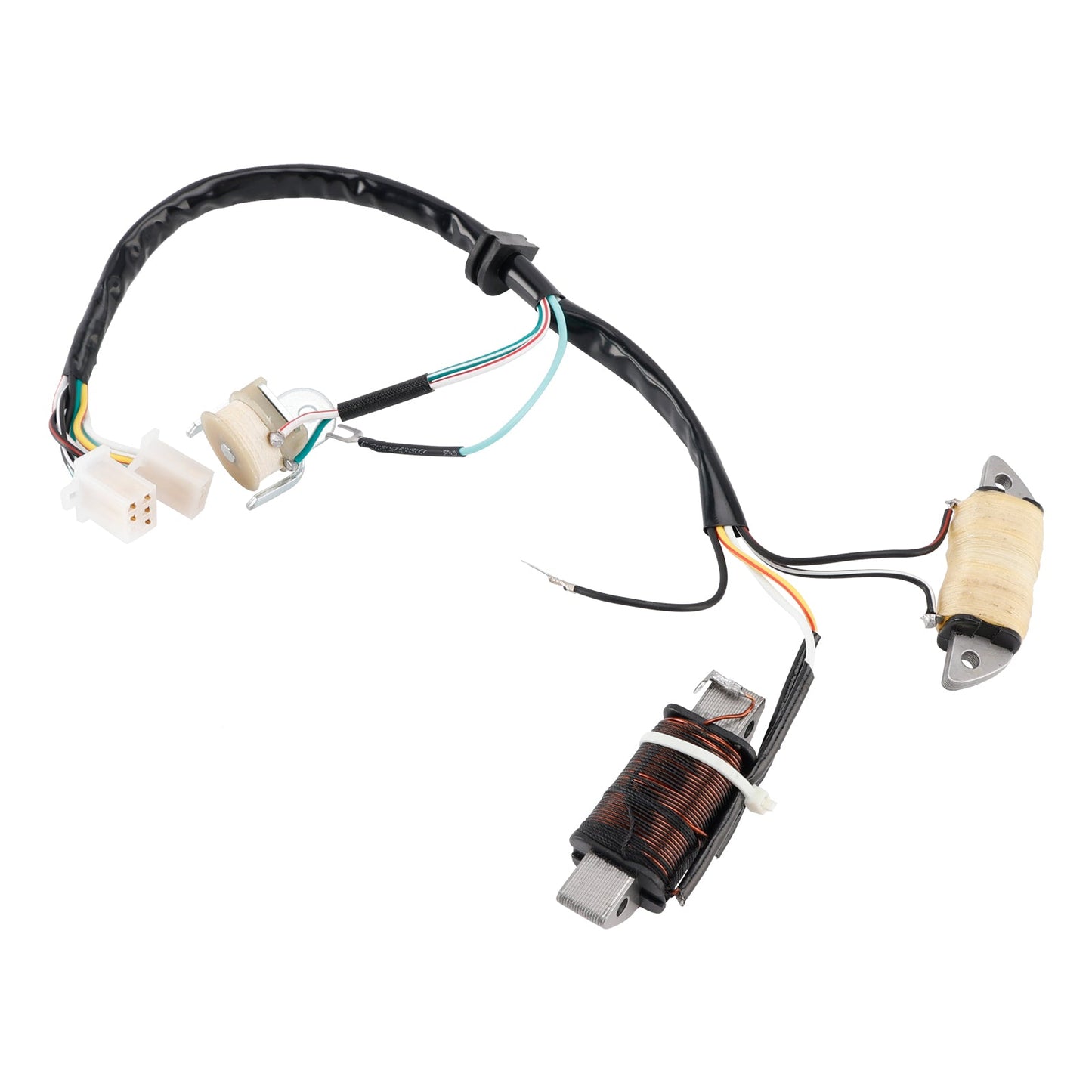 1987-1993 Yamaha T80D T80ED Town Mate Coil Stator 2ML-85560-M0+ Voltage Regulator + Gasket Assy