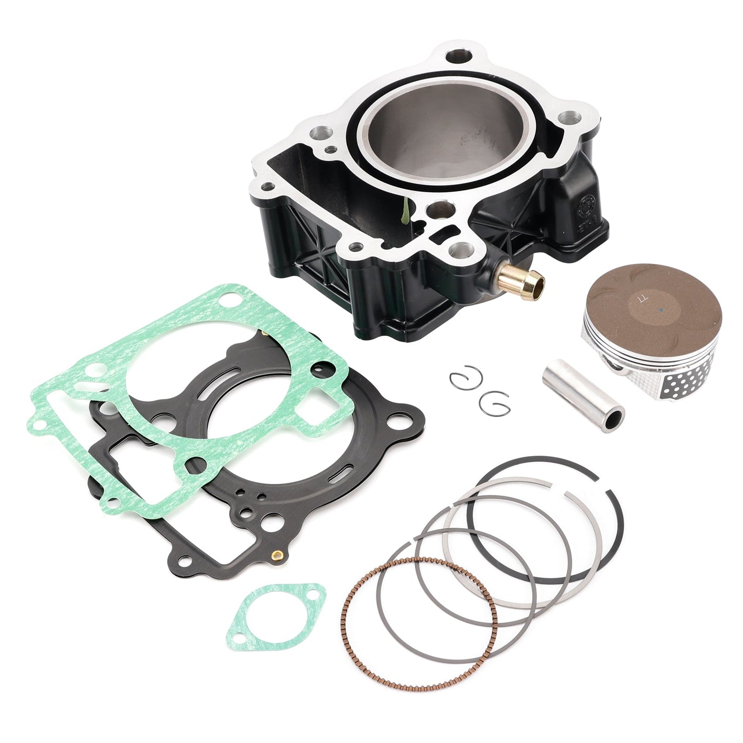Bajaj Pulsar Ns200 As200 Rs200 Ns200 Fi As200 Fi 250cc DTSi Engines 77mm Cylinder Piston Gasket Top End Rebuild Kit