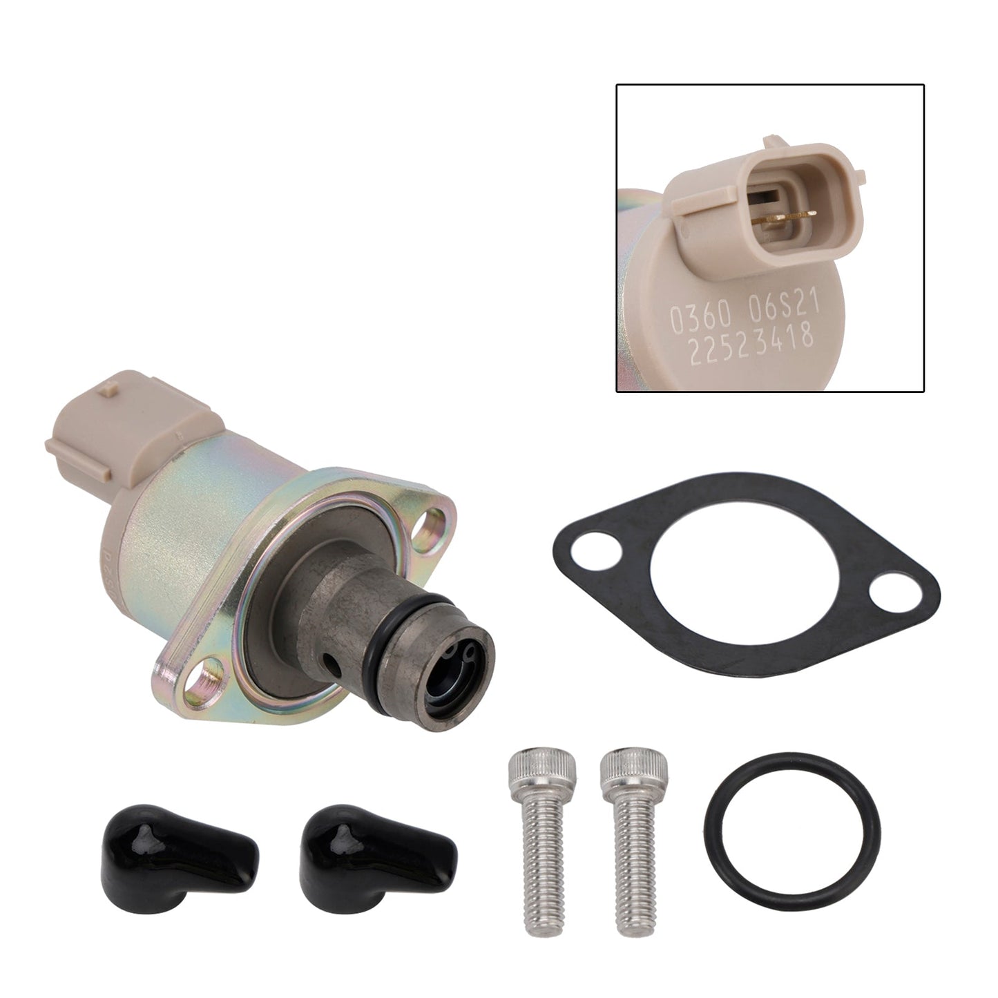 Válvula de control de succión de bomba de combustible diésel SCV 294200-0370 2942000370 para ISUZU