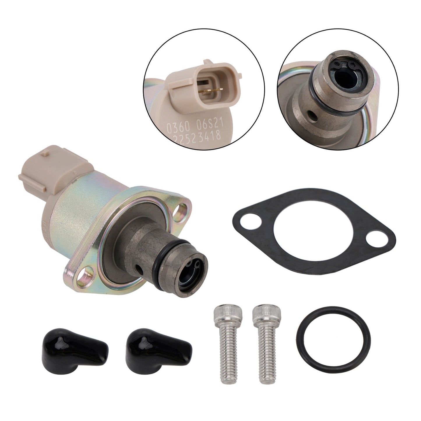 Válvula de control de succión de bomba de combustible diésel SCV 294200-0370 2942000370 para ISUZU