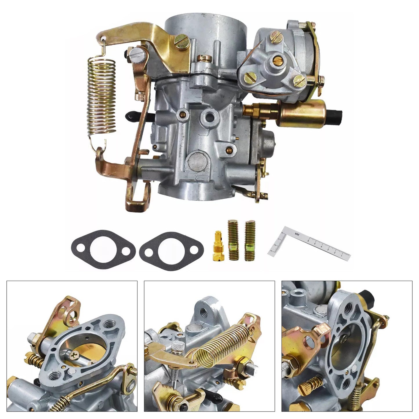 Moteurs VW Beetle à simple orifice, carburateur 30 PICT-1, 1 corps 113129027H
