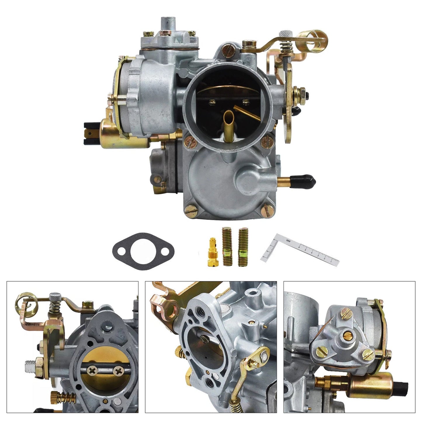 Kit carburateur électrique pour VW Beetle Bug Bus30 Pict-1, starter 113129027F