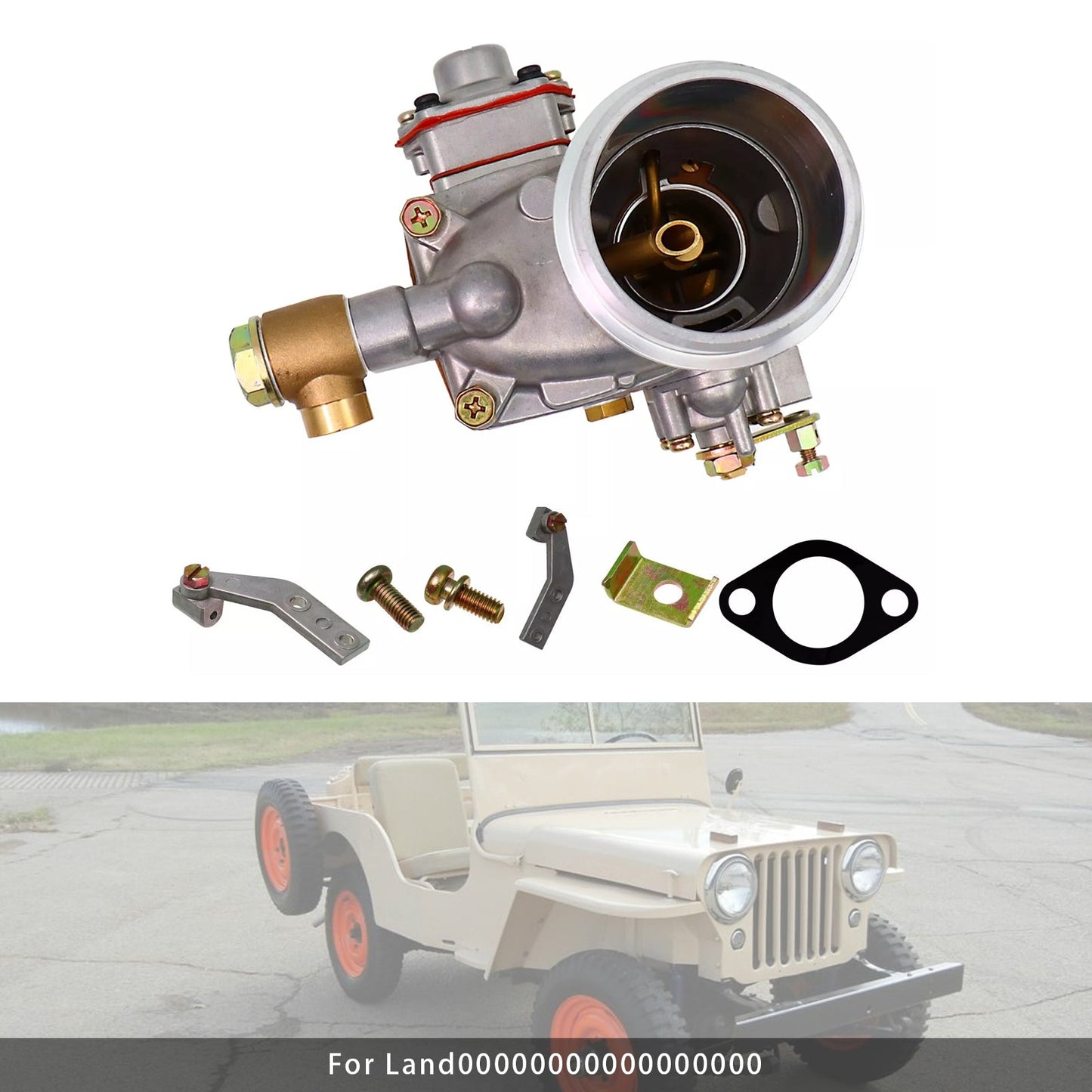 Carburetor Carb 923806 For Willys Jeep Solex Design Civilian L-head CJ2A 3A
