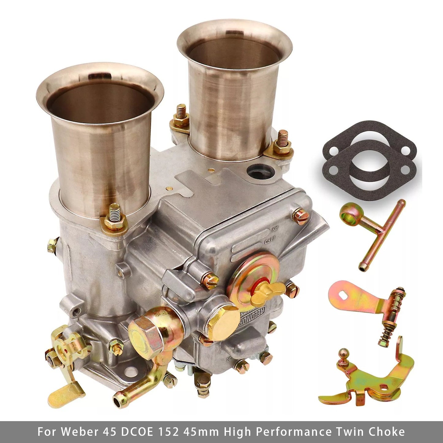 Carburador 19600.060 para Weber 45 DCOE 152 de 45 mm de alto rendimiento con doble estrangulador