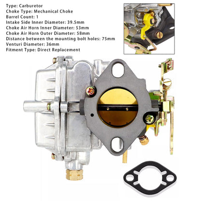 1 Barrel Carburetor 100000018 For HOLLEY 1904 1908 1909 1920 Ford 6 cyl Engine