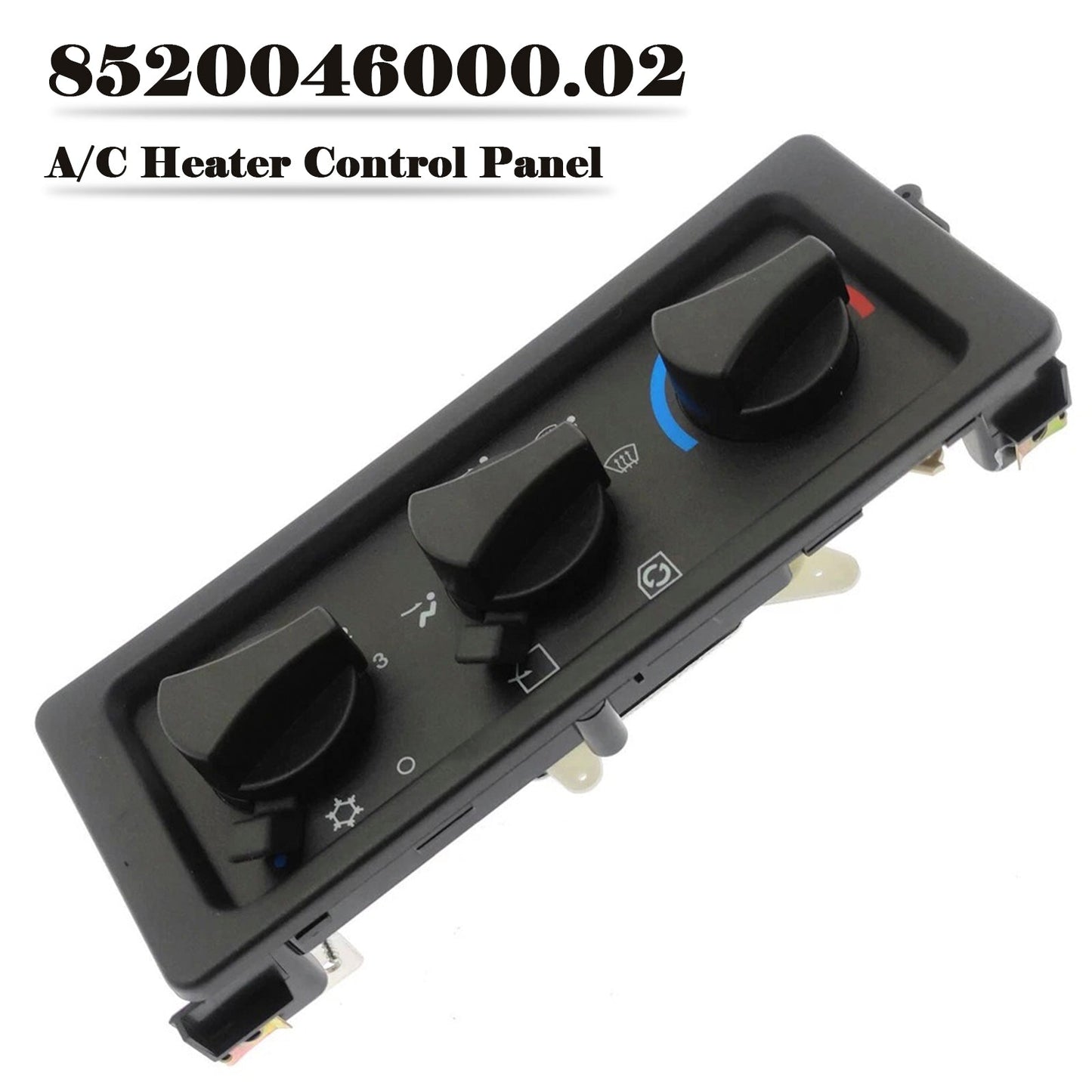 Panneau de commande de chauffage de climatisation Freightliner FL60 FL70 C840 8520046000.02