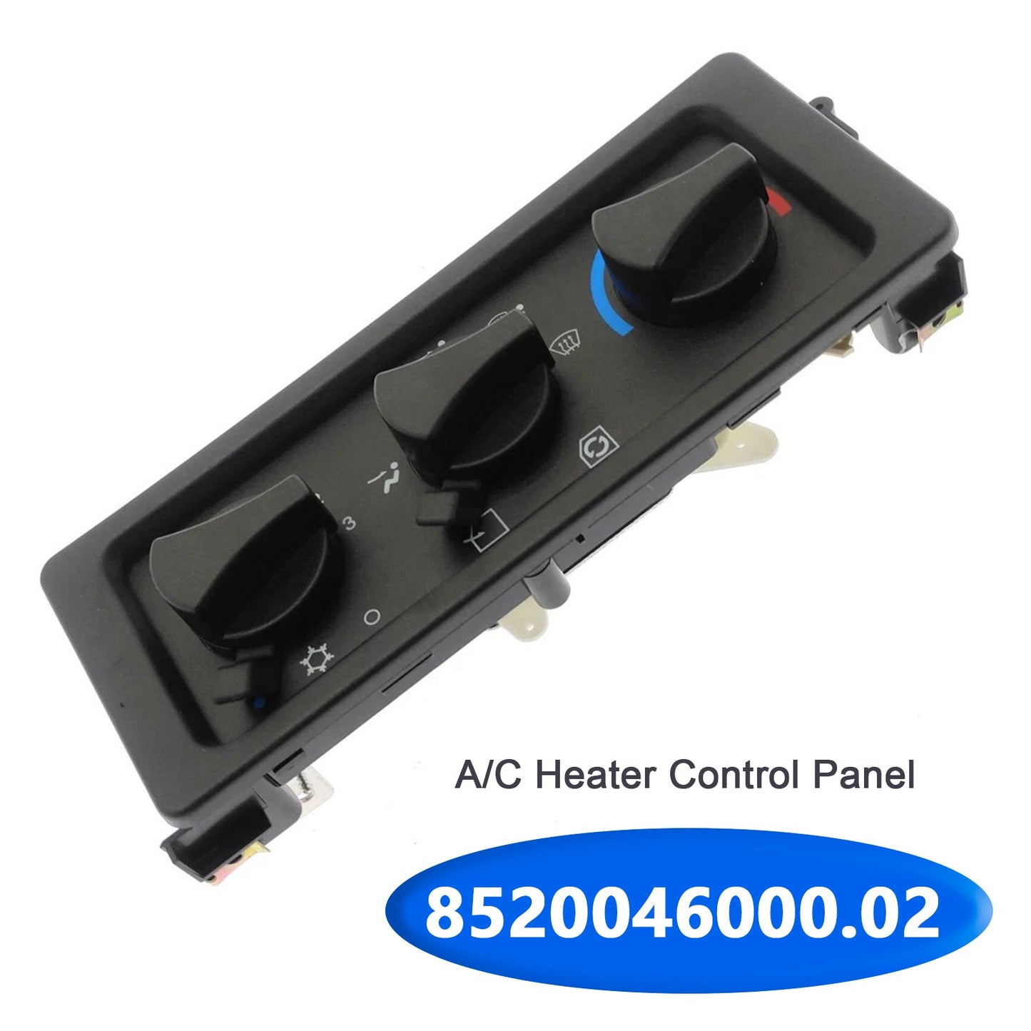 Panneau de commande de chauffage de climatisation Freightliner FL60 FL70 C840 8520046000.02