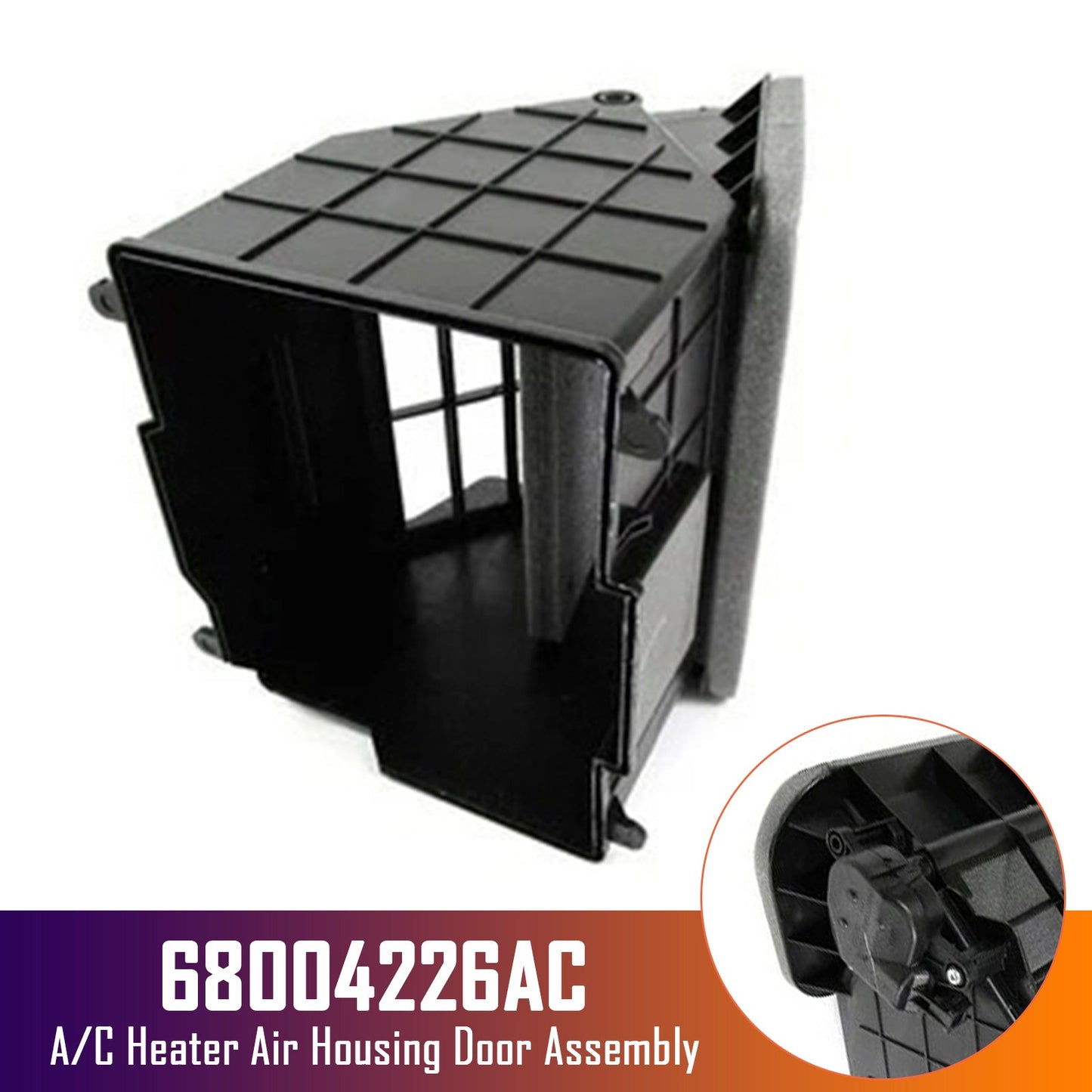 2002-2010 Dodge Ram 68004226AC A/C Heater Air Housing Door Assembly