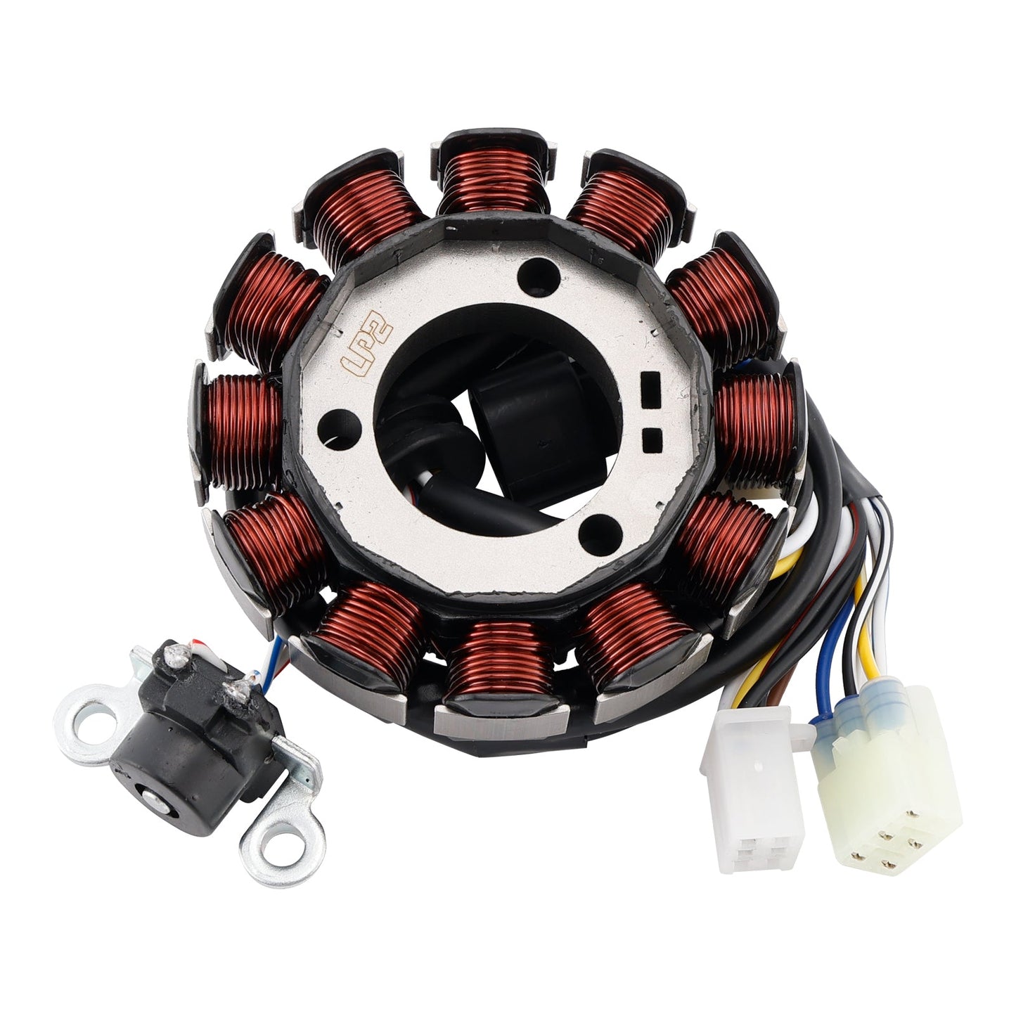 Stator de générateur magnétique 12 pôles 44D-H1410-00 pour Yamaha Xeon Karbu 125 EGO LC 125, version carburateur
