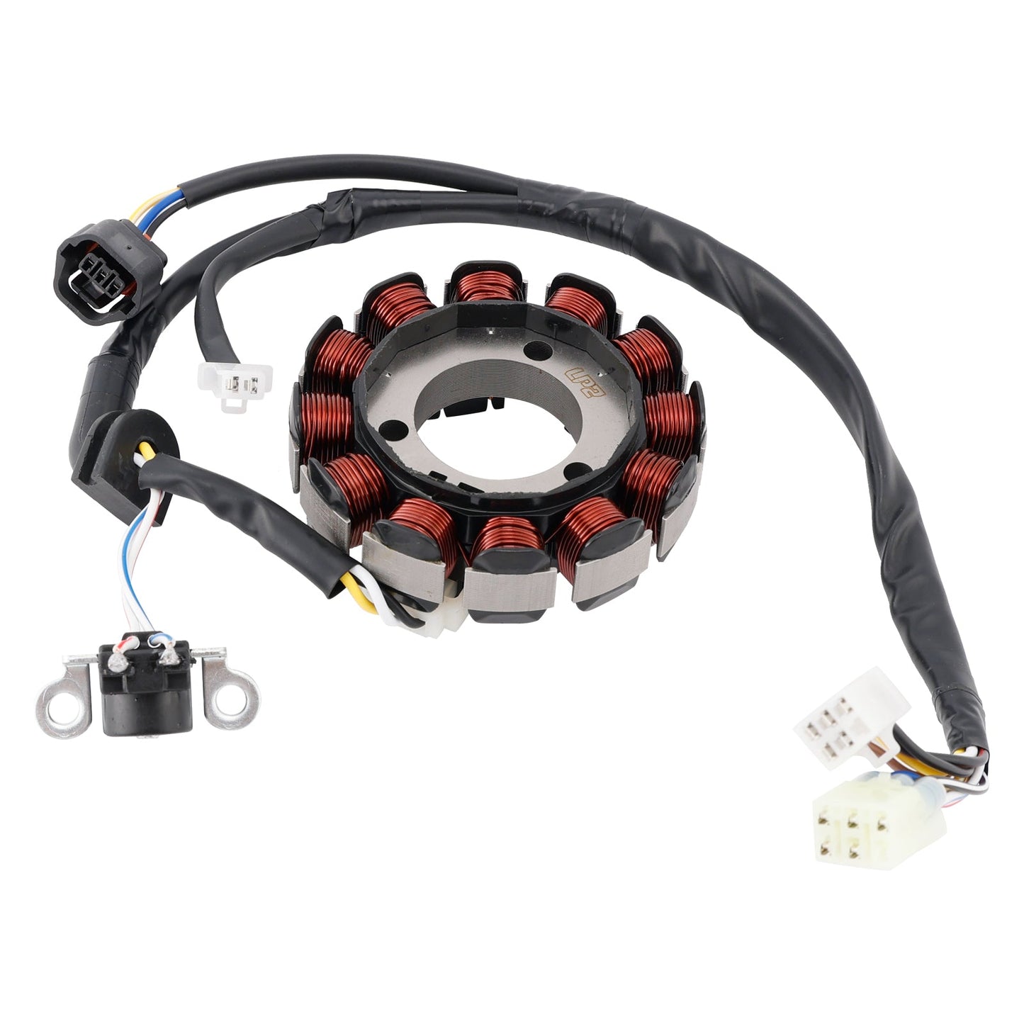 12-Pole 44D-H1410-00 Magneto Generator Stator Fit for Yamaha Xeon Karbu 125 EGO LC 125 Carburetor Version