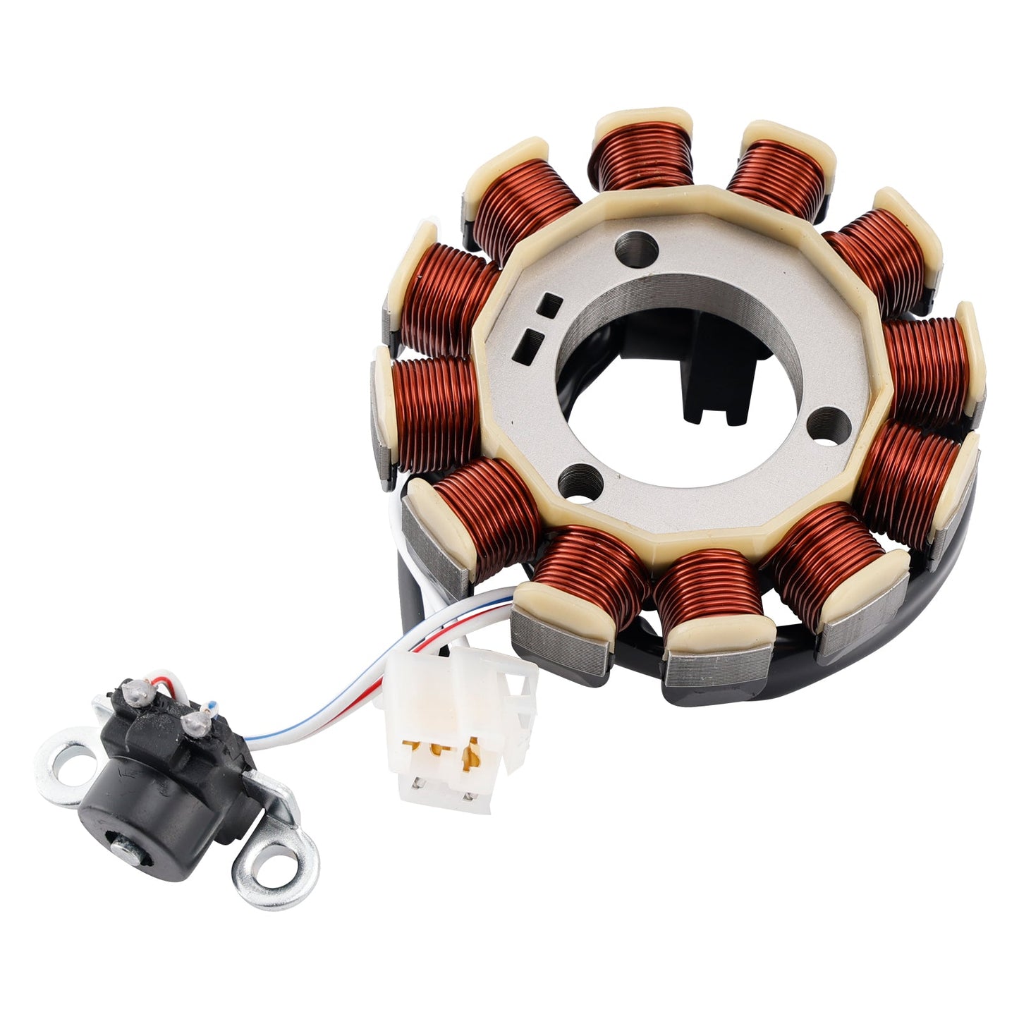 Stator de générateur magnéto 12 pôles 2PH-H1410-10 pour Yamaha 125 EGO AVANTIZ/SOLARIZ
