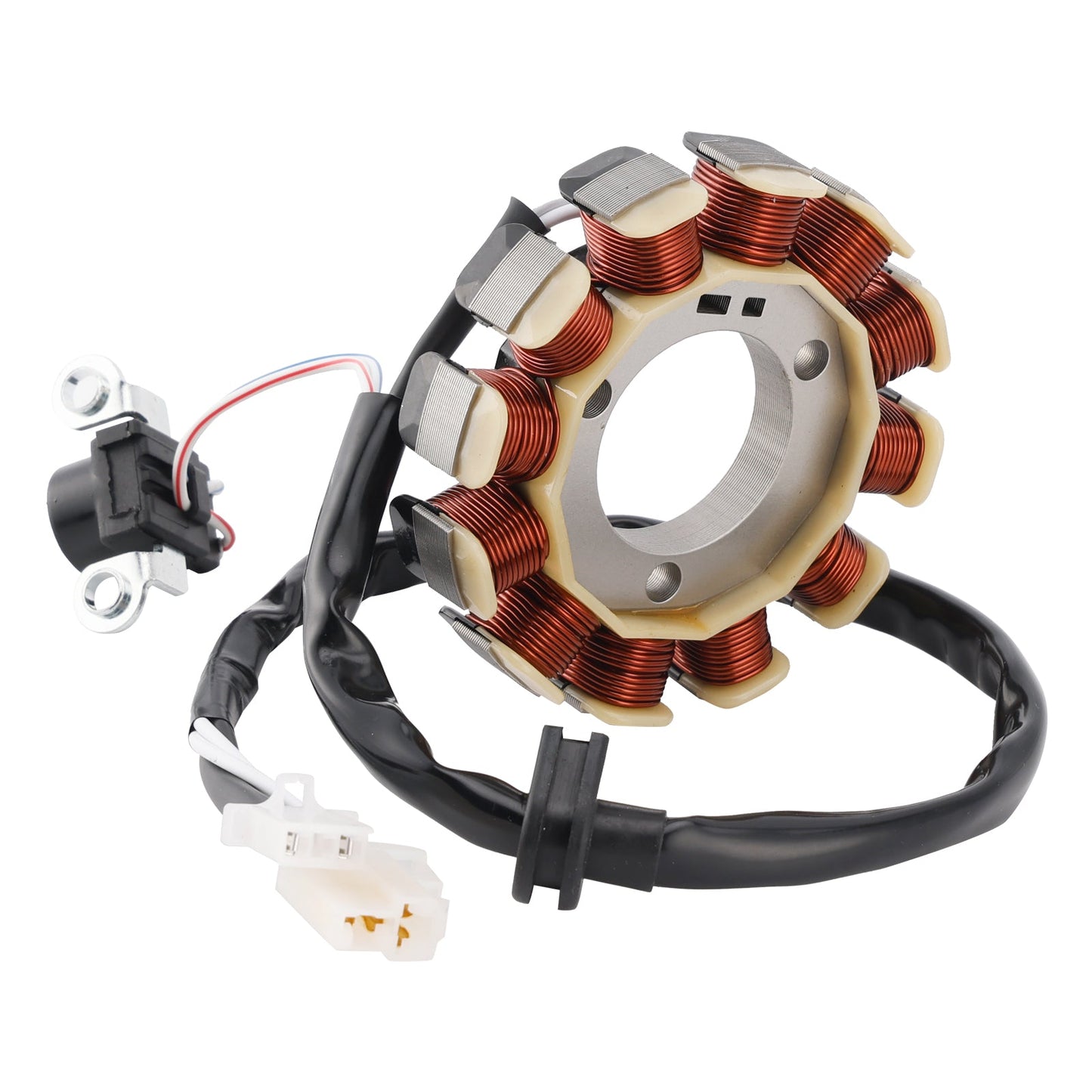 Stator de générateur magnéto 12 pôles 2PH-H1410-10 pour Yamaha 125 EGO AVANTIZ/SOLARIZ