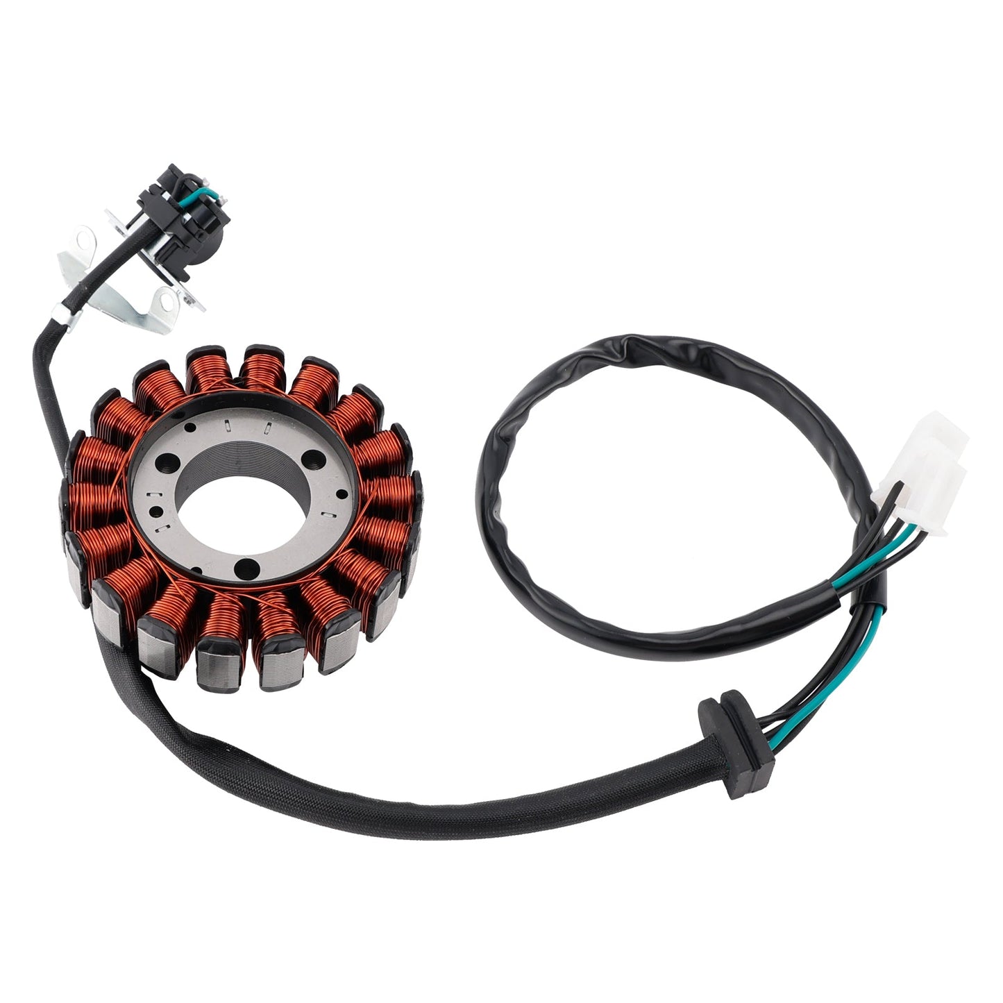 31120-BA1-R300 Estator de generador magneto de 18 polos DAE-31120-BA1-R300 Compatible con los modelos Daelim VL125FI VJ125 EFI