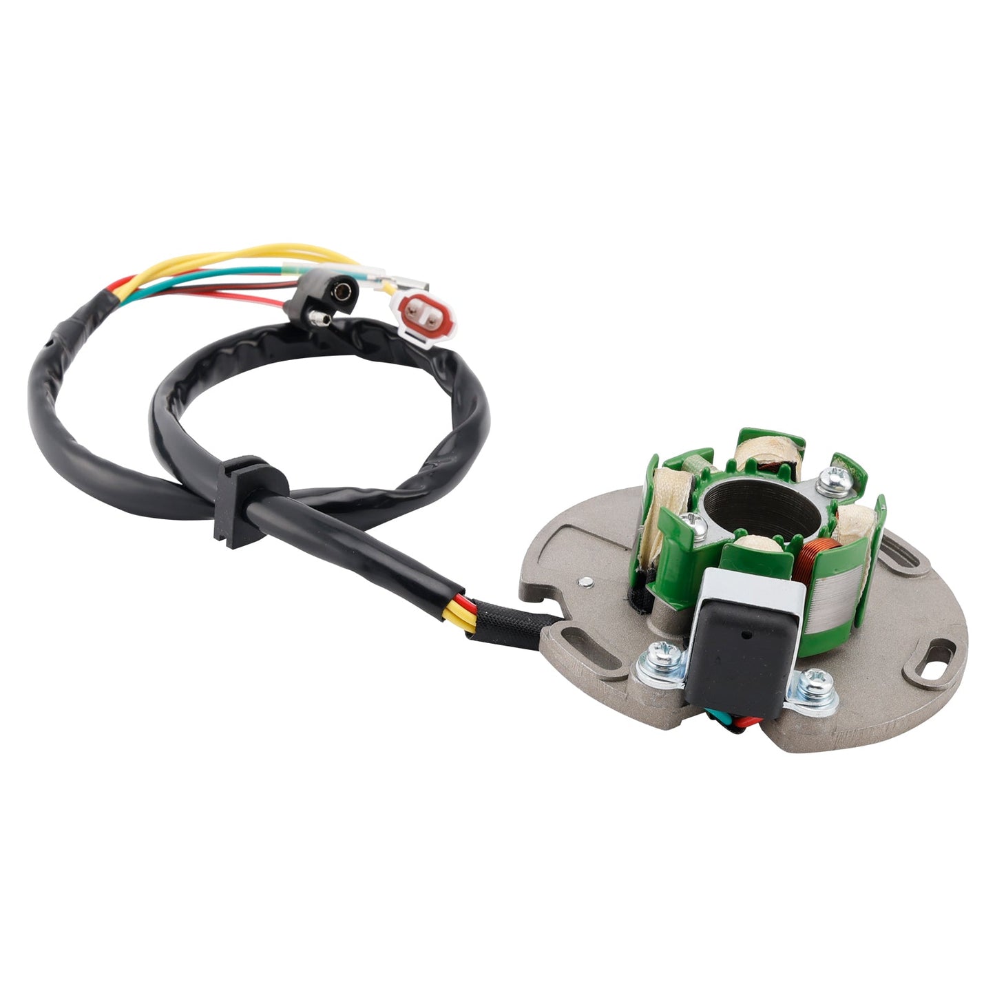 6-Wire 6-Pole Magneto Generator Stator Fit for TM Racing 85-100-125-144 EN MX 2T-X GEN.KOKUSAN END