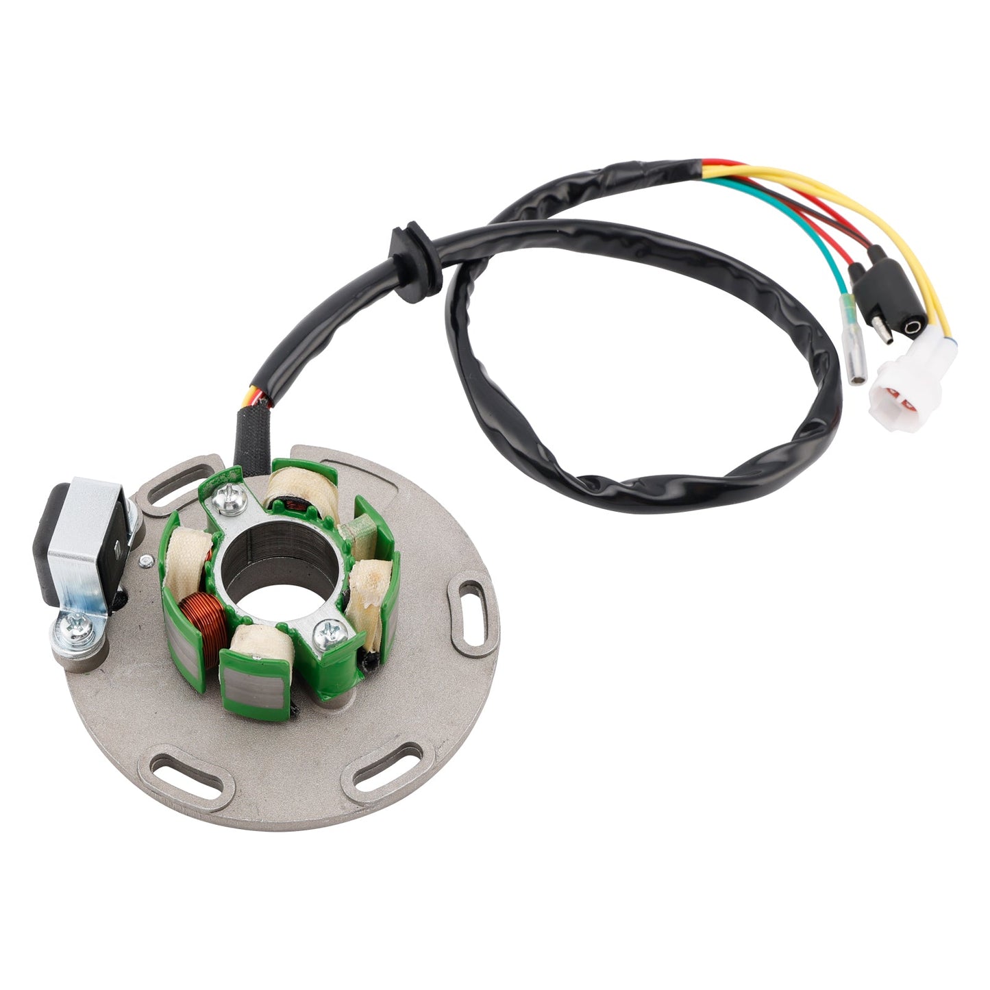 6-Wire 6-Pole Magneto Generator Stator Fit for TM Racing 85-100-125-144 EN MX 2T-X GEN.KOKUSAN END