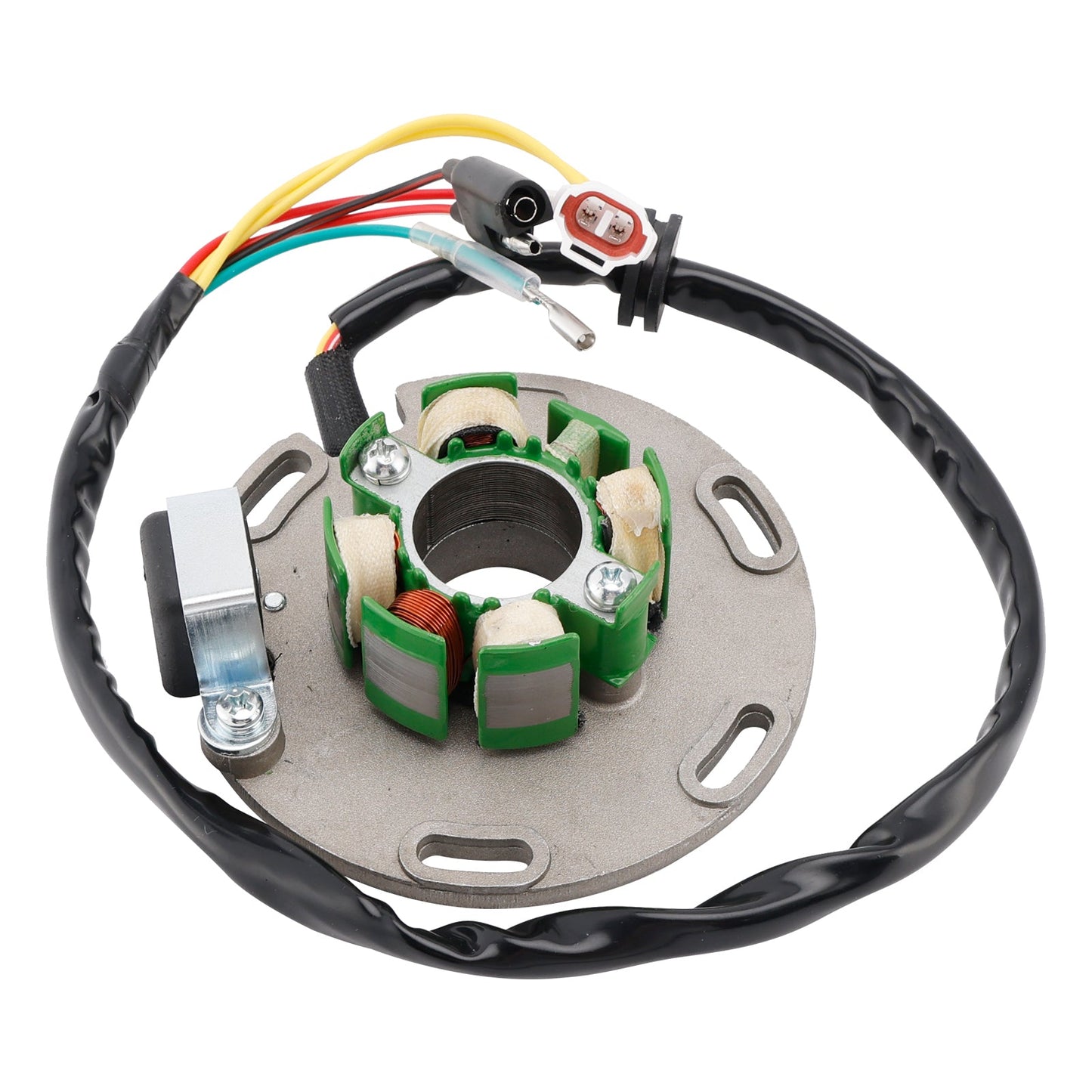 6-Wire 6-Pole Magneto Generator Stator Fit for TM Racing 85-100-125-144 EN MX 2T-X GEN.KOKUSAN END
