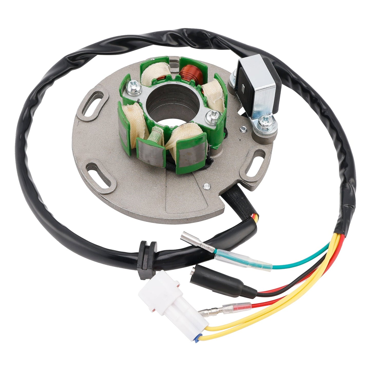 6-Wire 6-Pole Magneto Generator Stator Fit for TM Racing 85-100-125-144 EN MX 2T-X GEN.KOKUSAN END