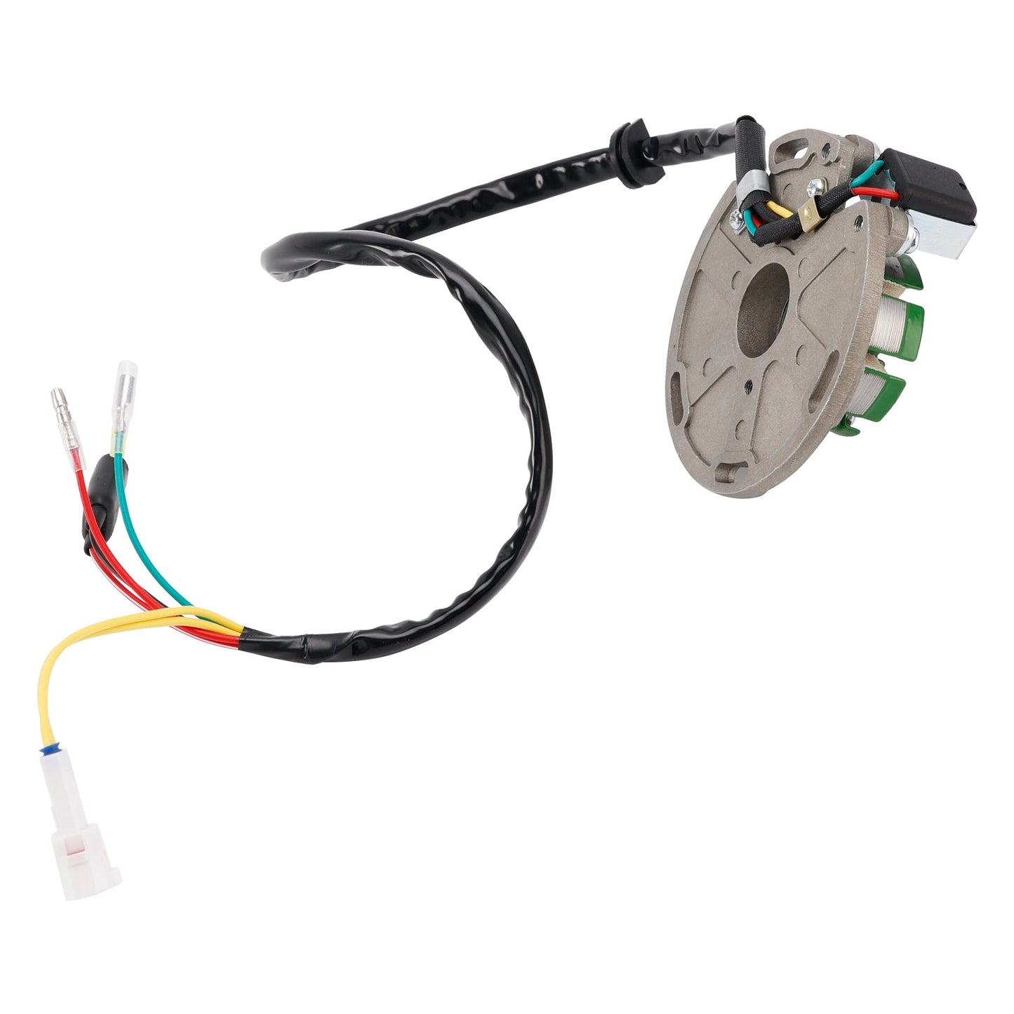 6-Wire 6-Pole Magneto Generator Stator Fit for TM Racing 85-100-125-144 EN MX 2T-X GEN.KOKUSAN END