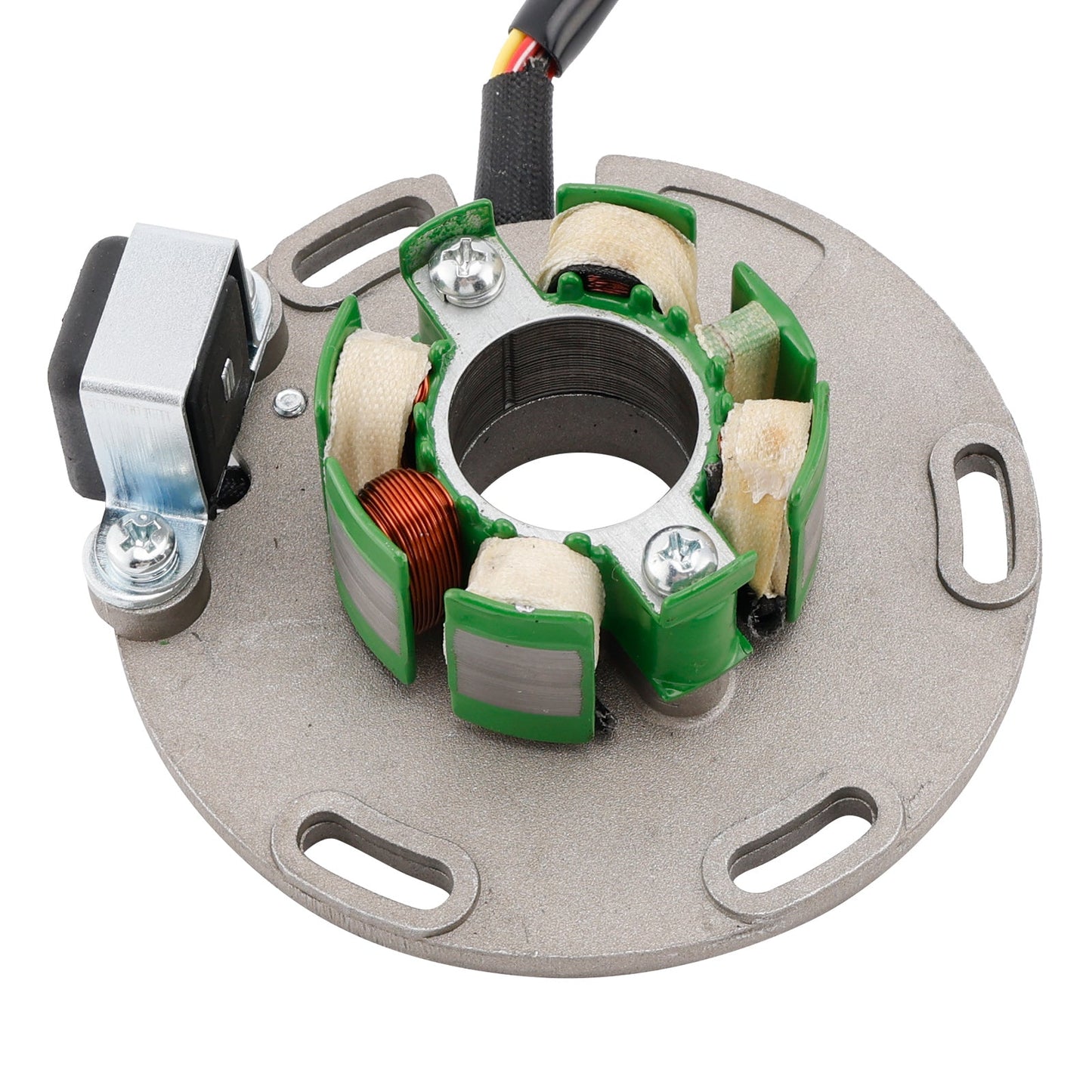 6-Wire 6-Pole Magneto Generator Stator Fit for TM Racing 85-100-125-144 EN MX 2T-X GEN.KOKUSAN END