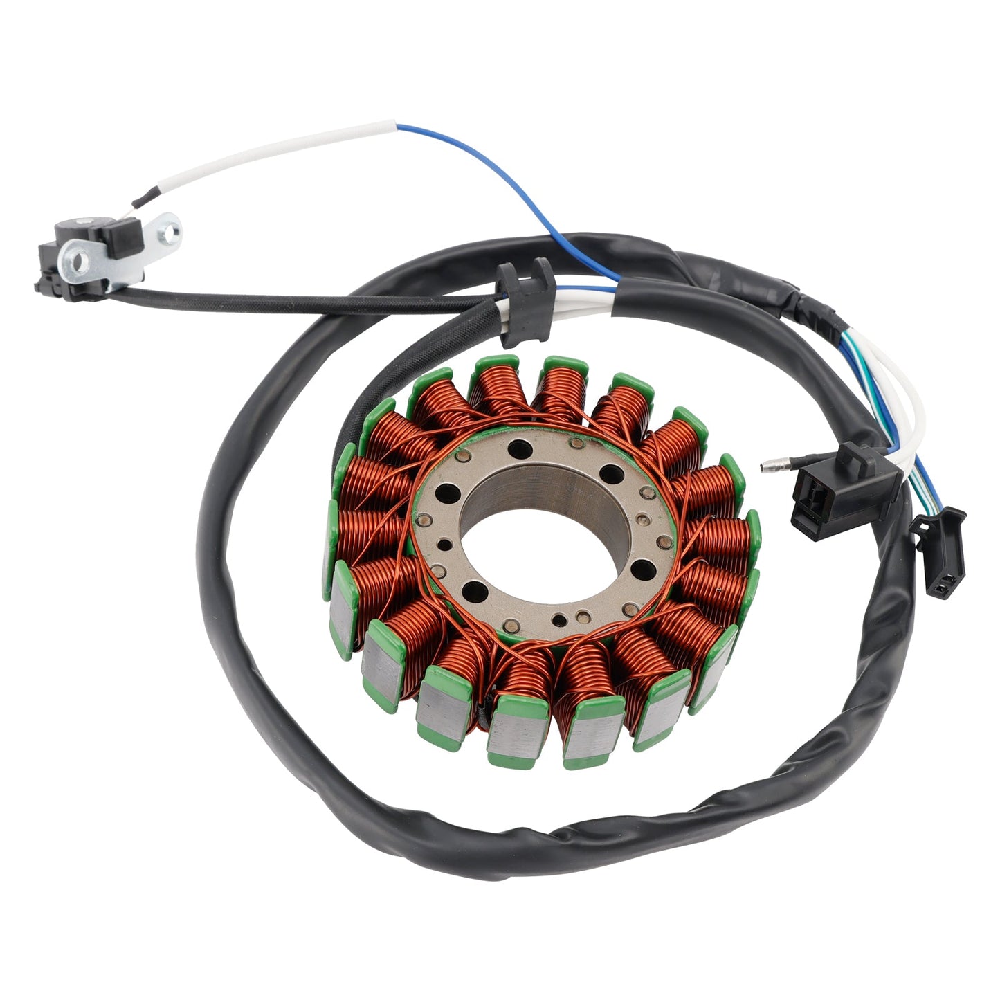 Estator del generador magnético Yamaha SRX400 SRX600 de 18 polos 3SX-81410-00 de 1991