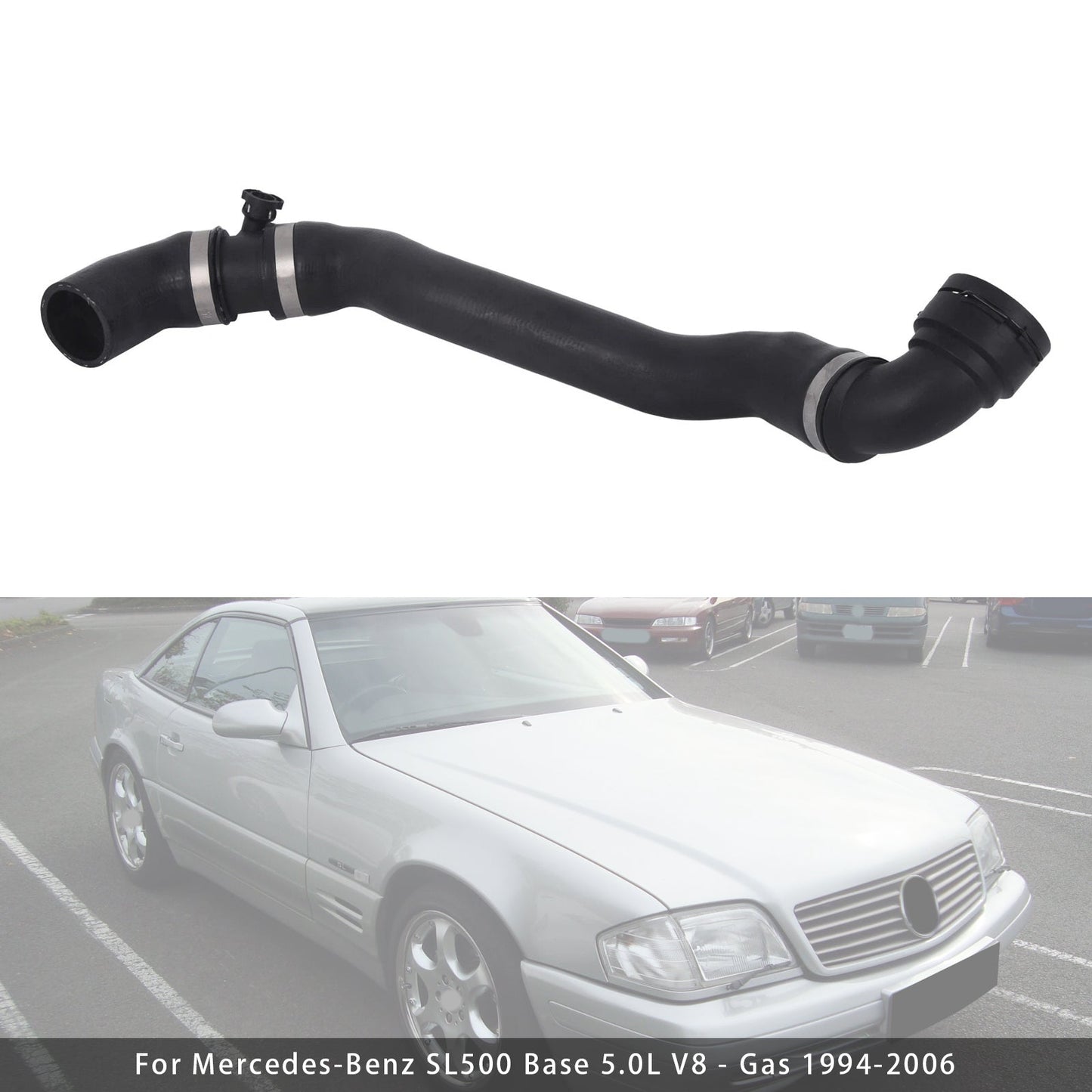 Manguera de refrigerante superior del radiador Mercedes Benz SL500 1994-2006 2305010282