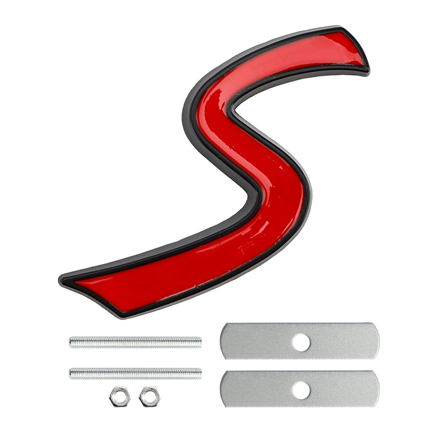 MINI Cooper Front Grille S Emblem Decal Badge #2