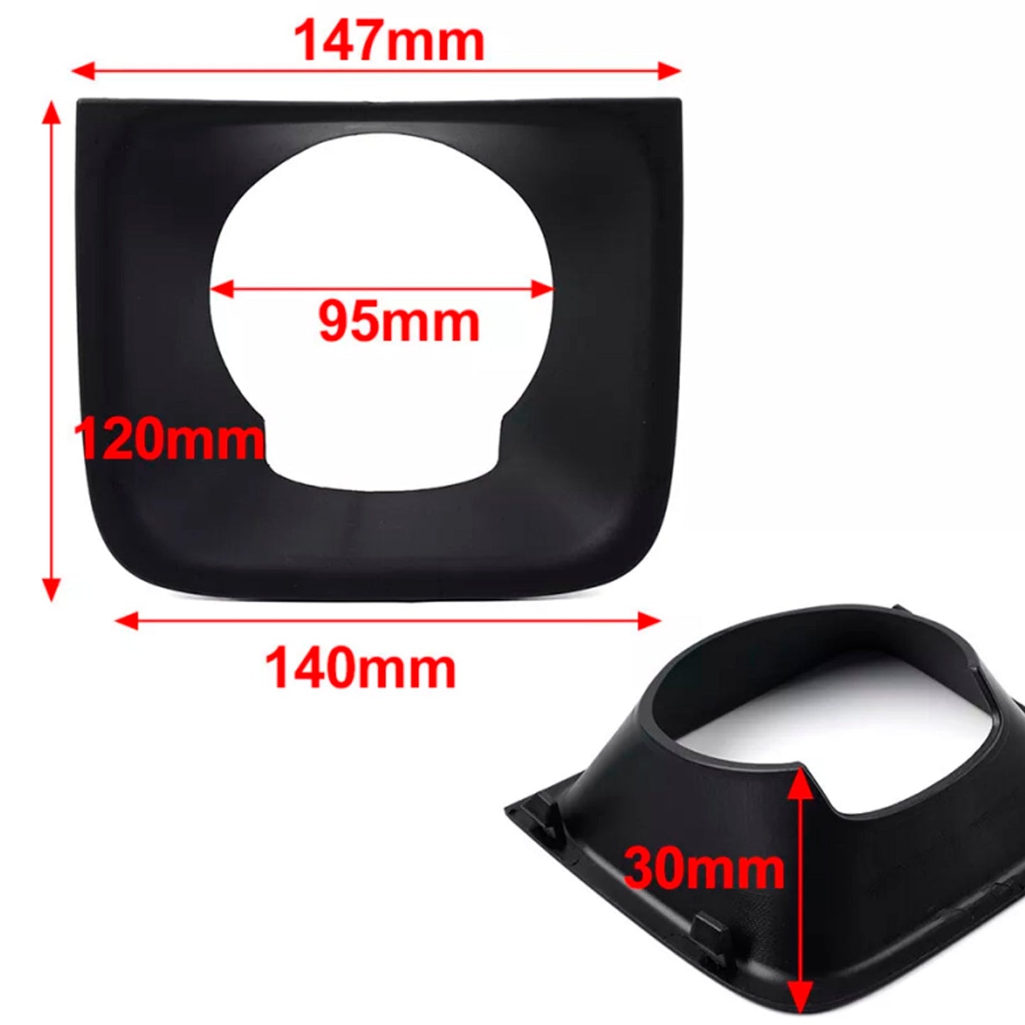 Jeep Grand Cherokee 2017-2022 Adaptive Cruise Control Bezel Cover Black 68262018AA
