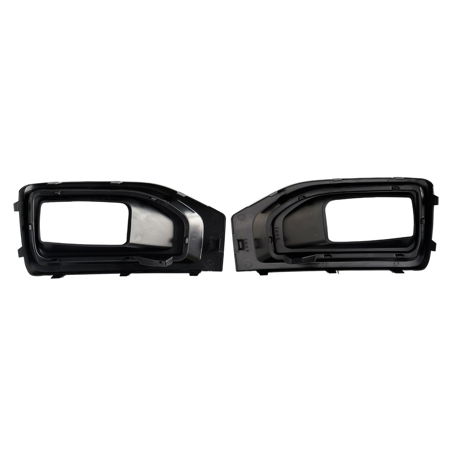 2015-2020 GMC Yukon/Yukon XL Pair Fog Light Lamp Cover Gloss Black Trim 22936426 22936427
