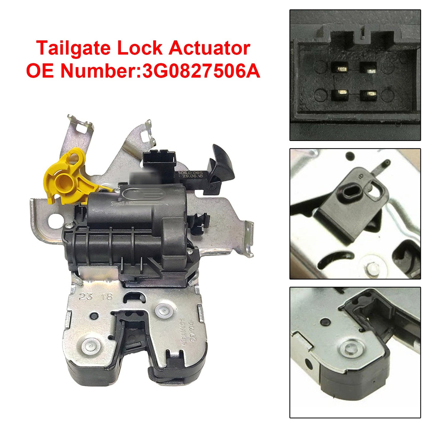 Actionneur de verrouillage de hayon pour VW Passat B8 2015-2024 3G0827506A